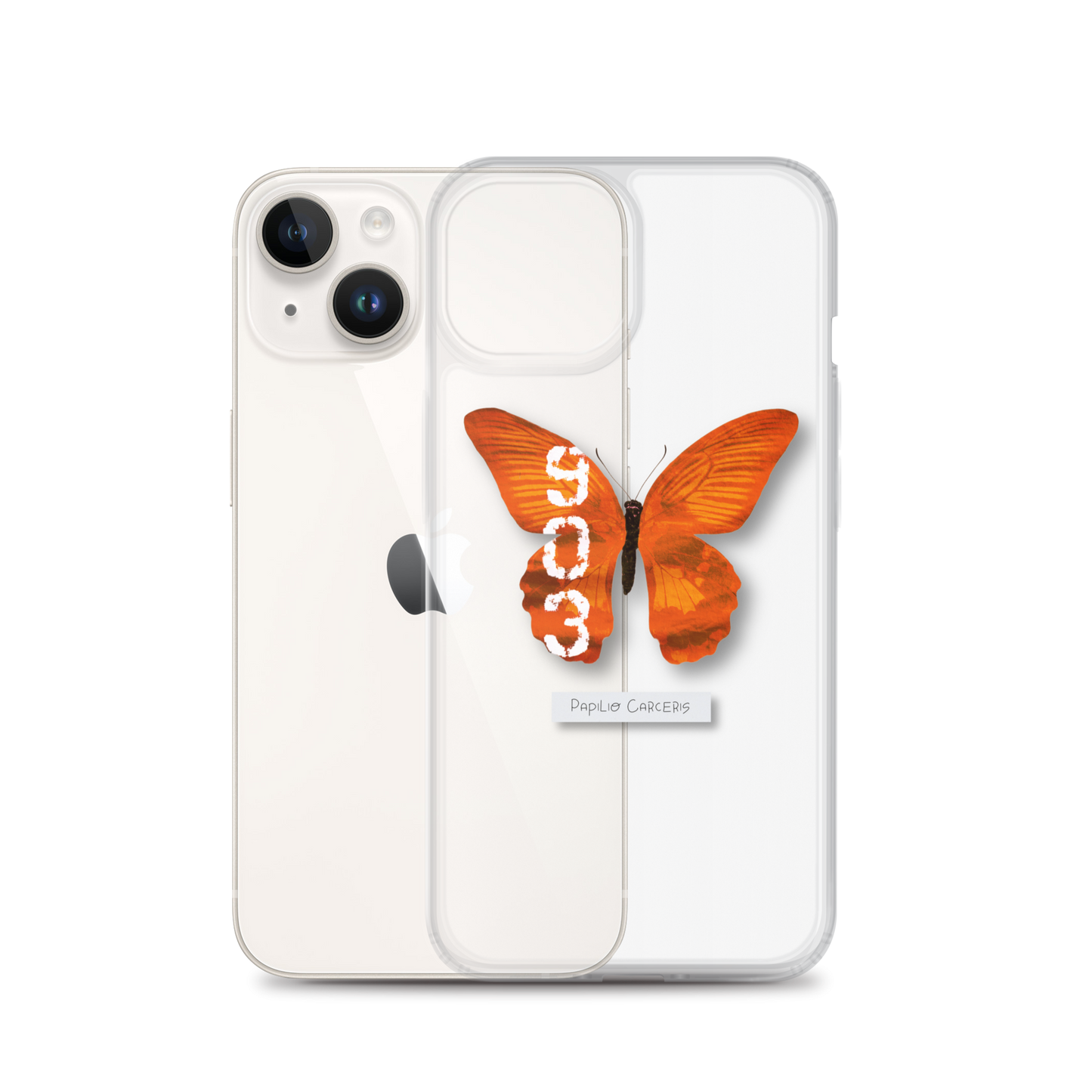 "Hard Time" Clear Phone Case