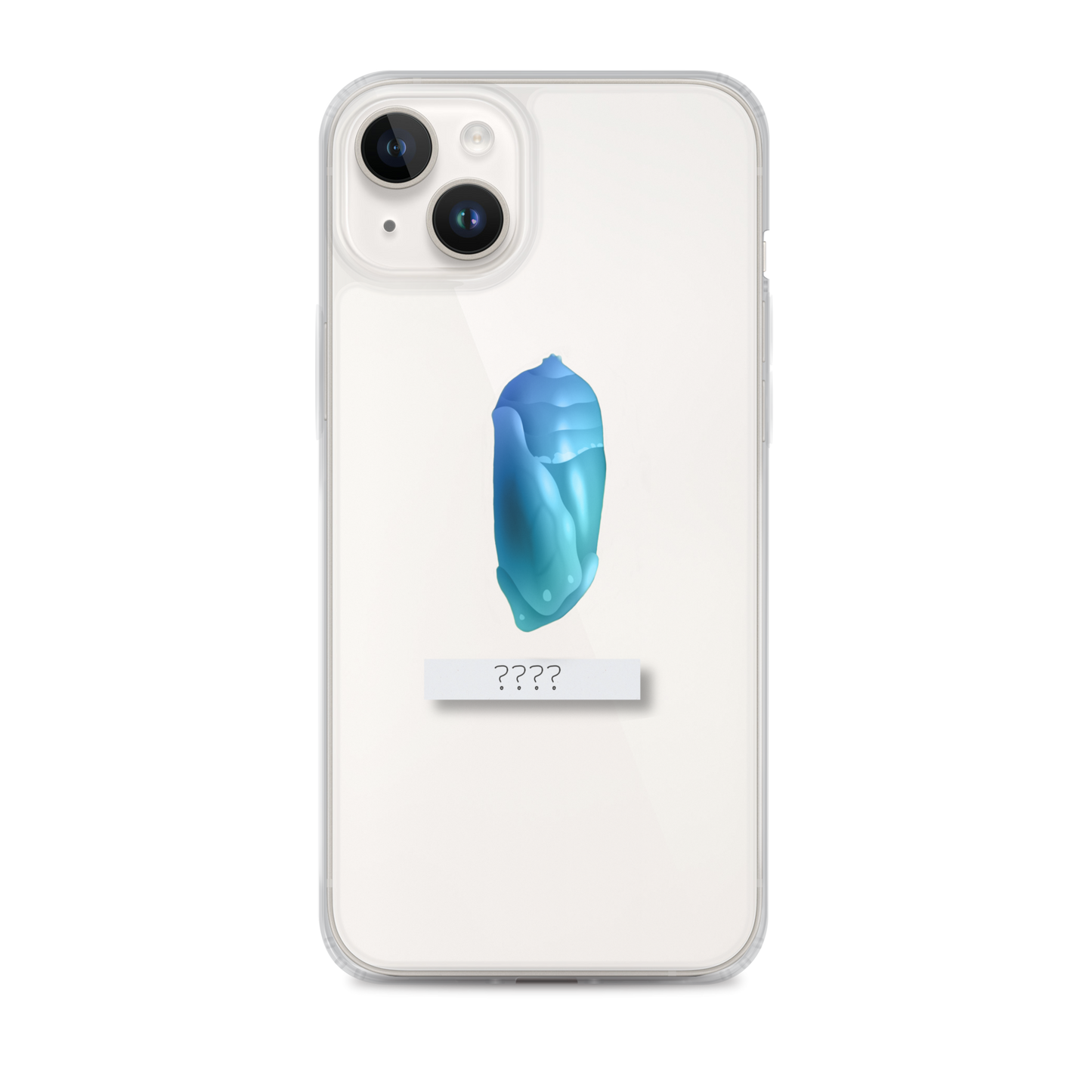 "Chrysalis" Clear Phone Case