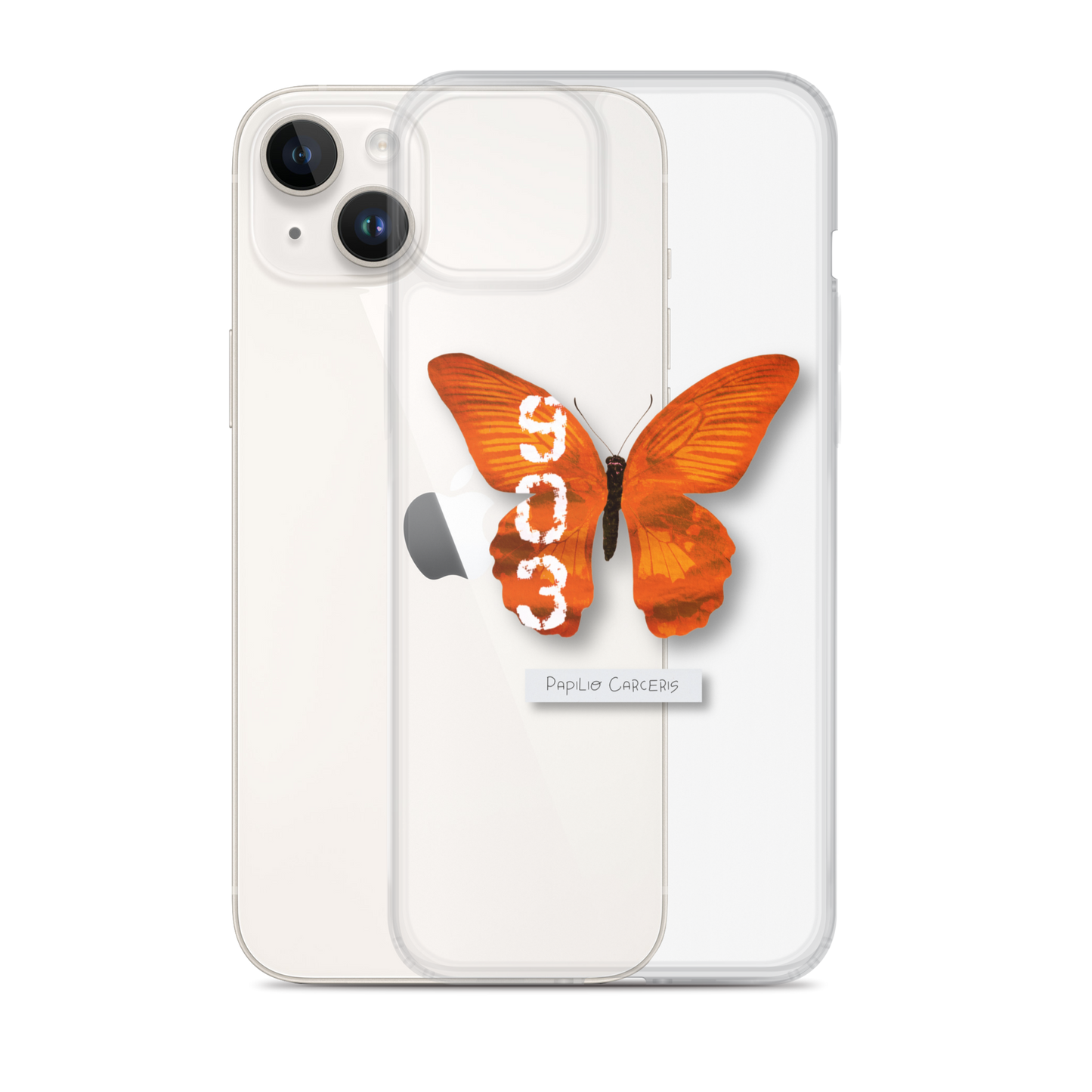 "Hard Time" Clear Phone Case