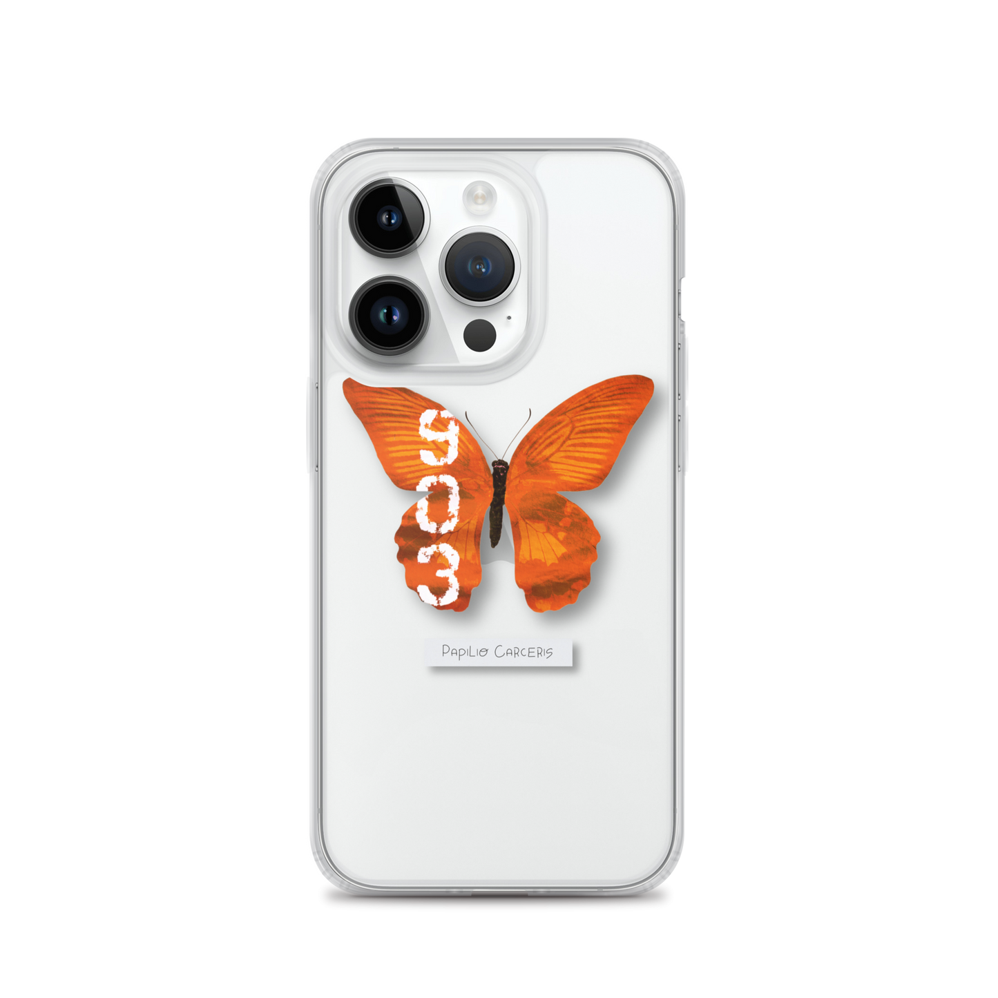 "Hard Time" Clear Phone Case