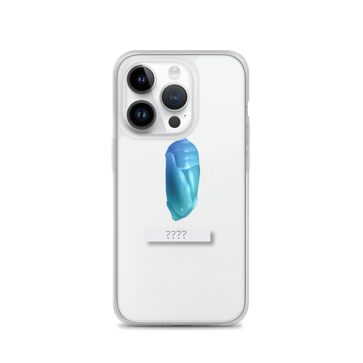 "Chrysalis" Clear Phone Case
