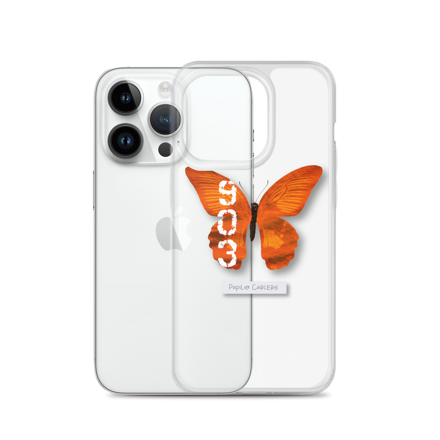 "Hard Time" Clear Phone Case