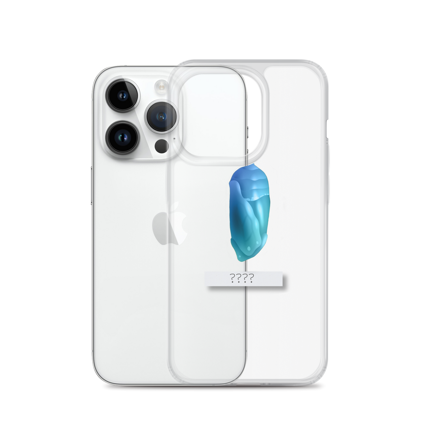 "Chrysalis" Clear Phone Case