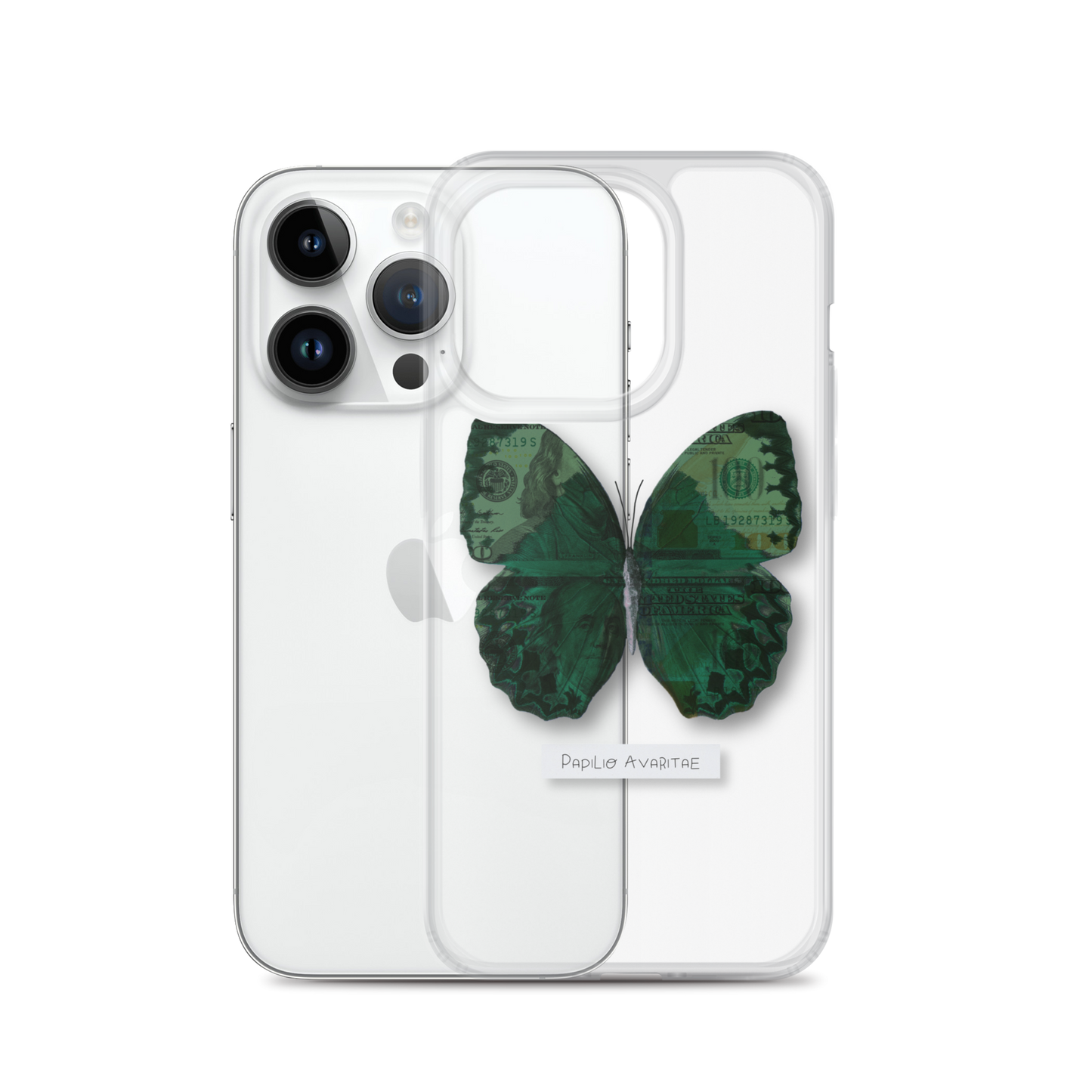 "The Cash Grab" Clear Phone Case