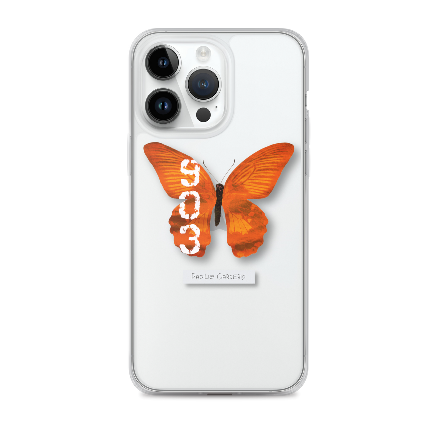 "Hard Time" Clear Phone Case