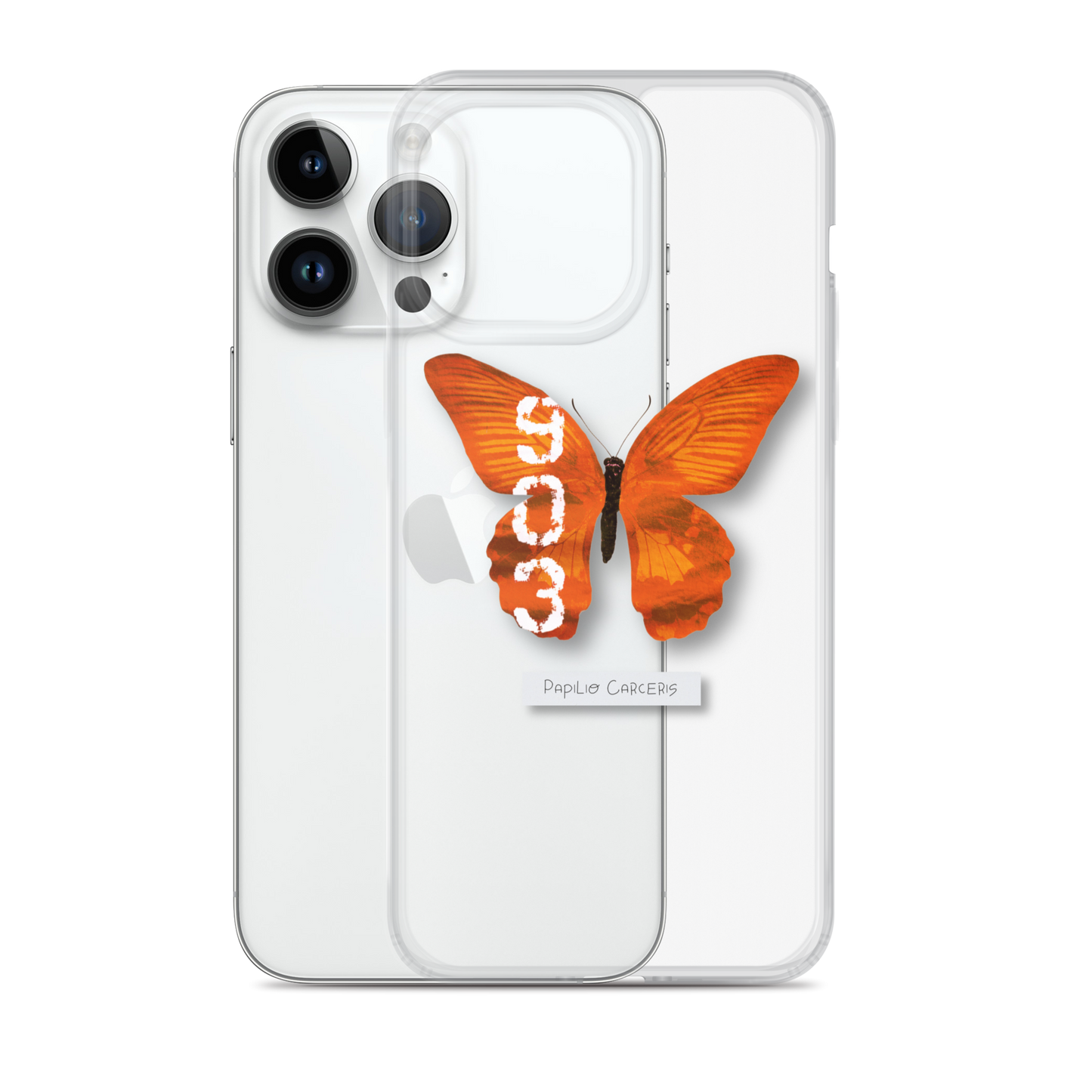 "Hard Time" Clear Phone Case