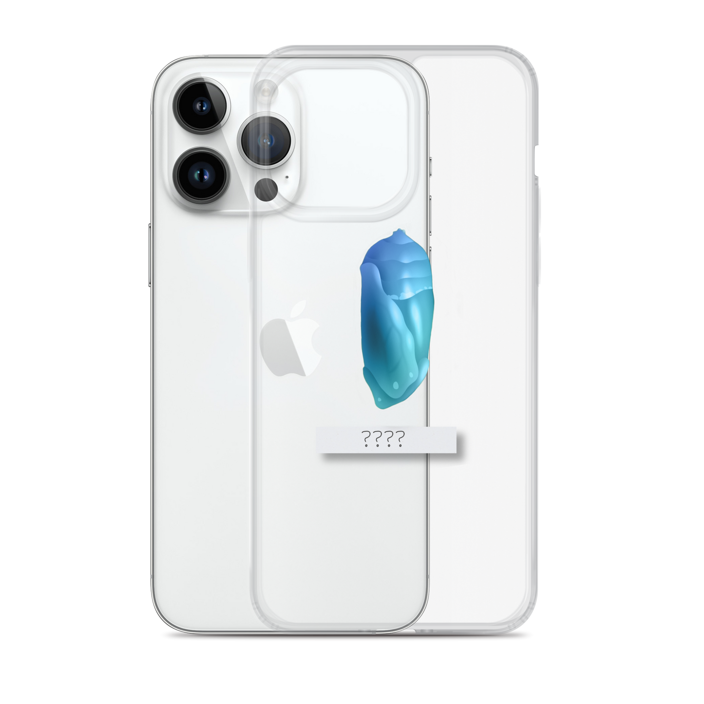 "Chrysalis" Clear Phone Case