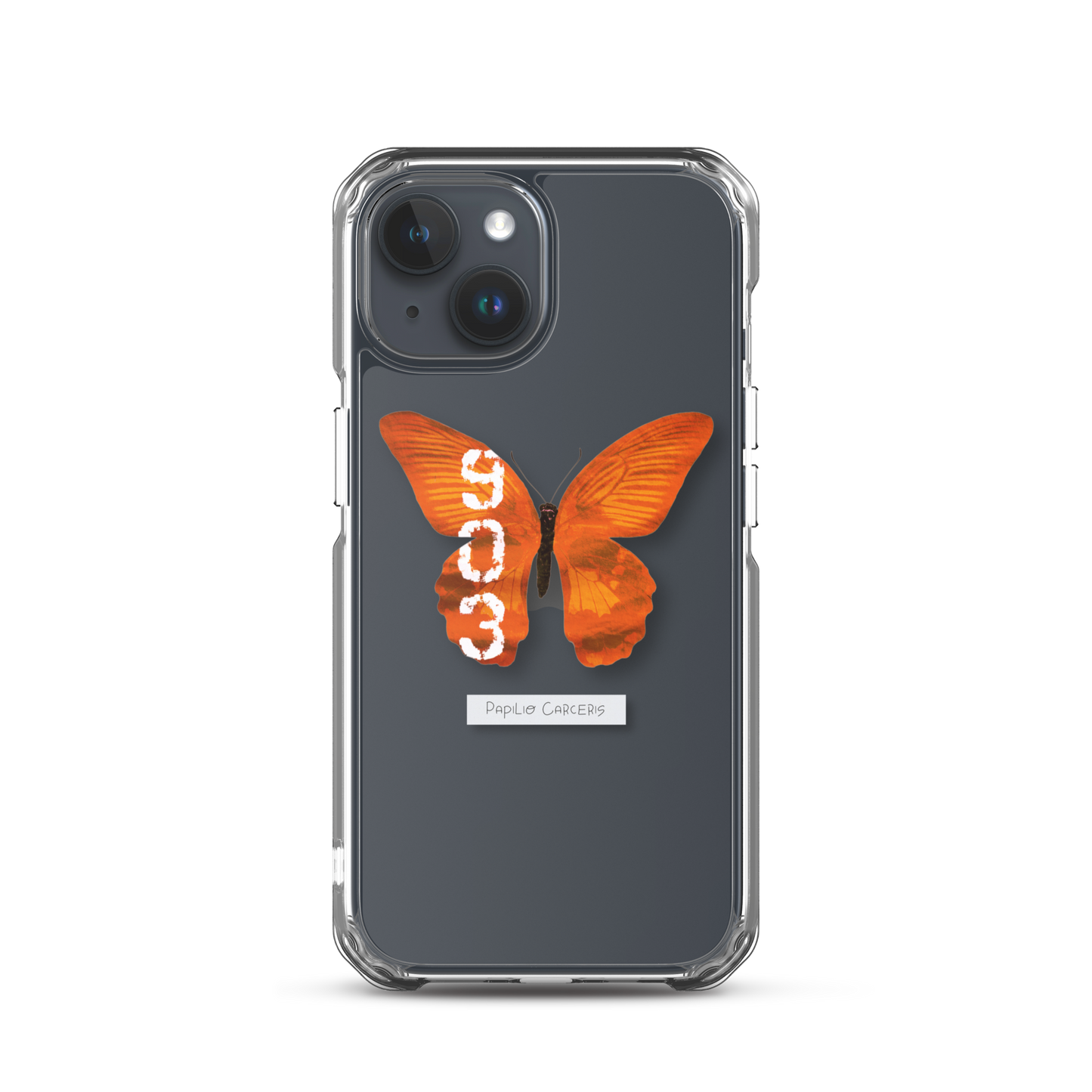 "Hard Time" Clear Phone Case