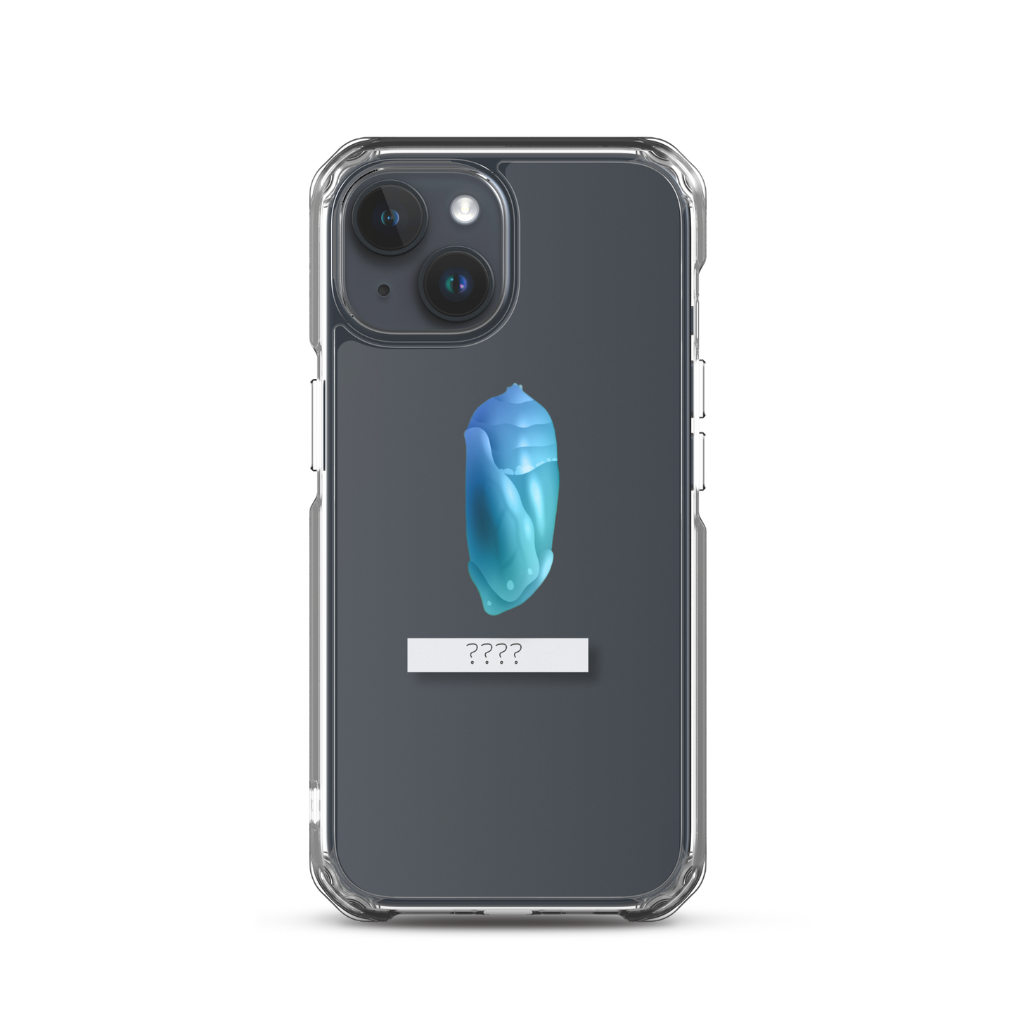 "Chrysalis" Clear Phone Case