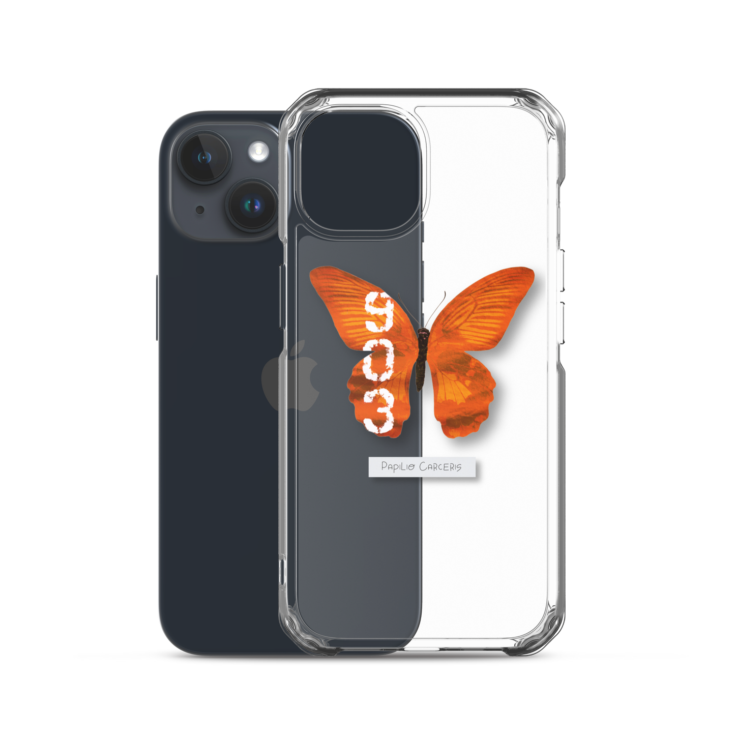 "Hard Time" Clear Phone Case