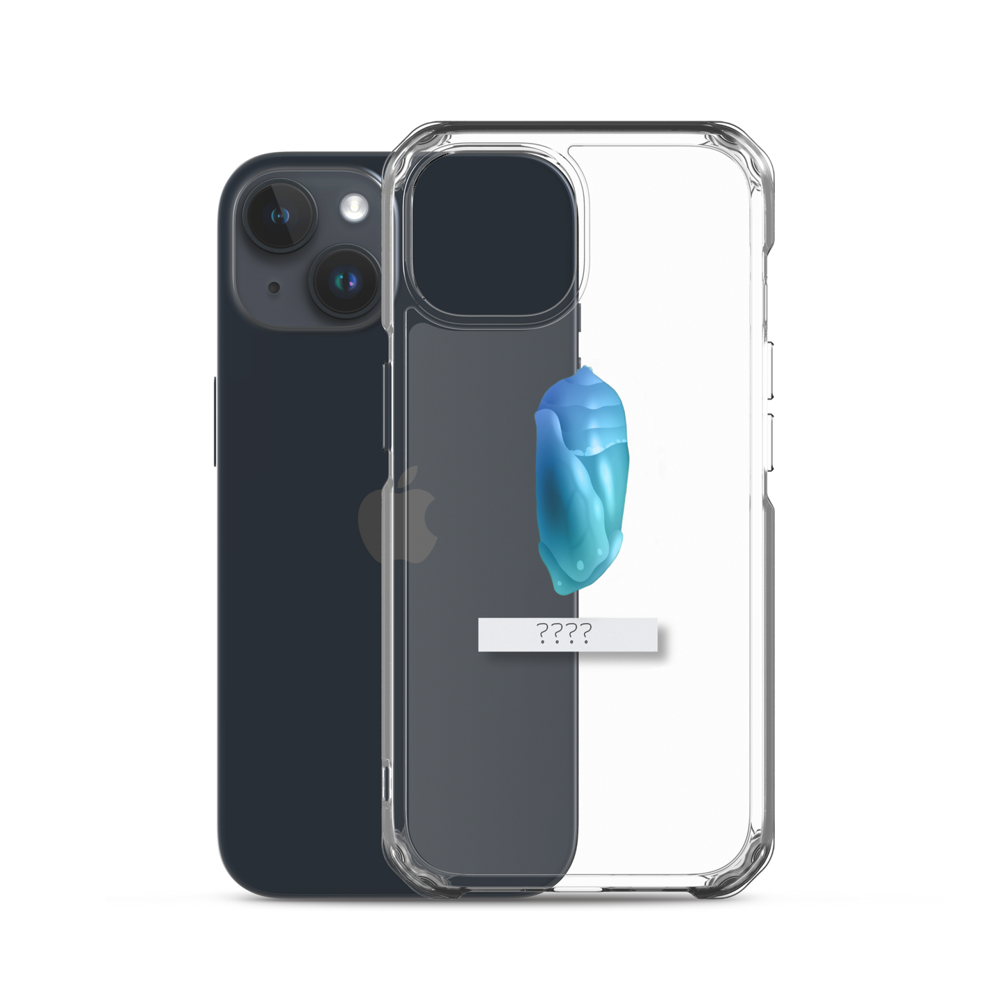 "Chrysalis" Clear Phone Case