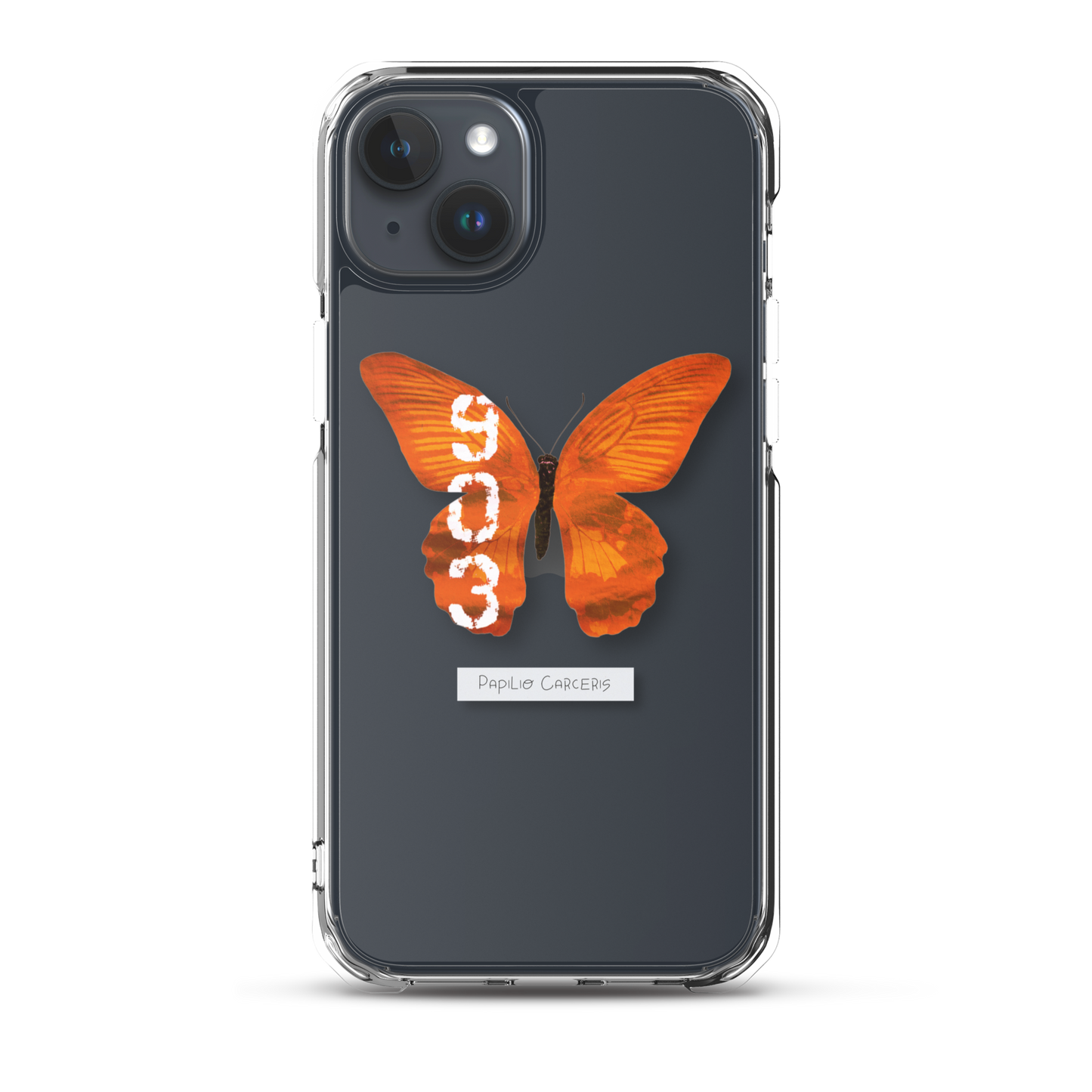 "Hard Time" Clear Phone Case