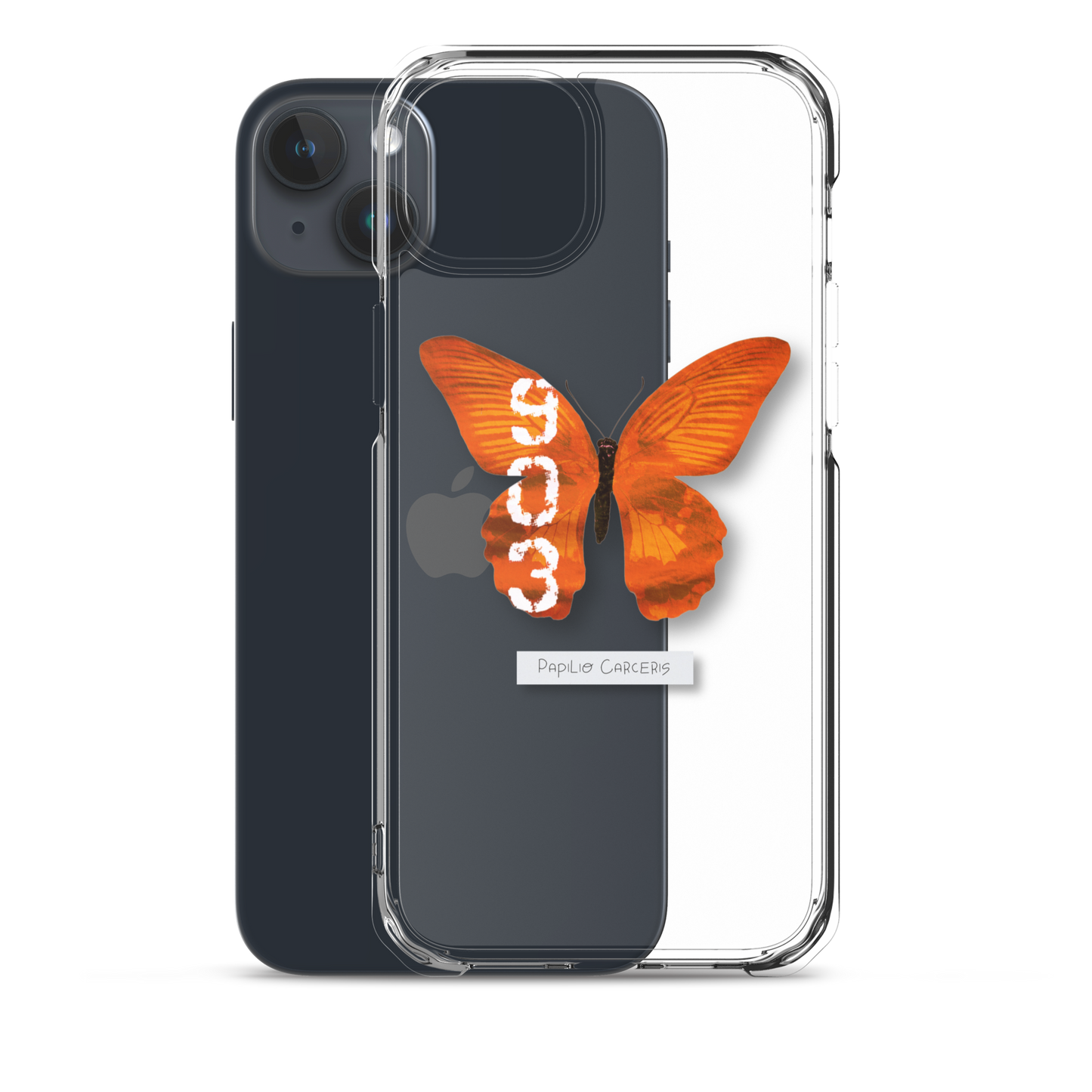 "Hard Time" Clear Phone Case