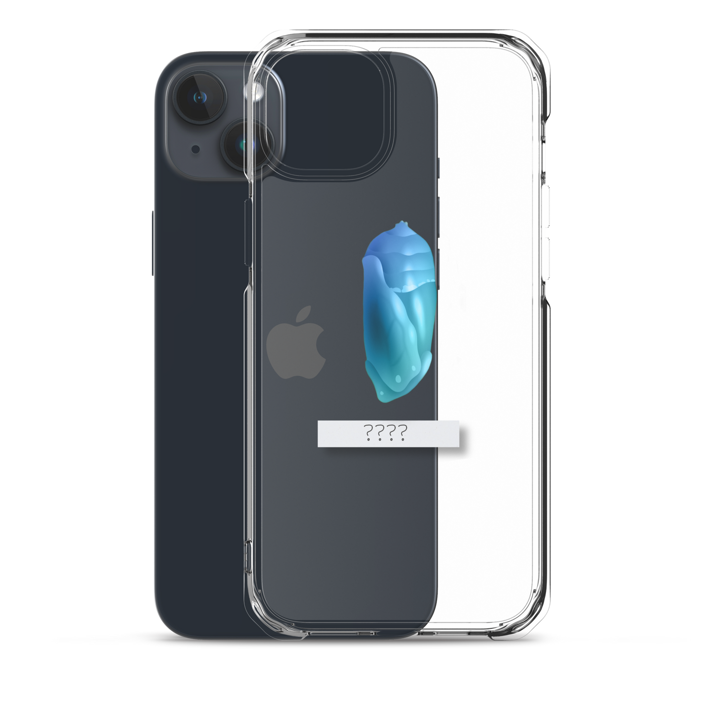 "Chrysalis" Clear Phone Case