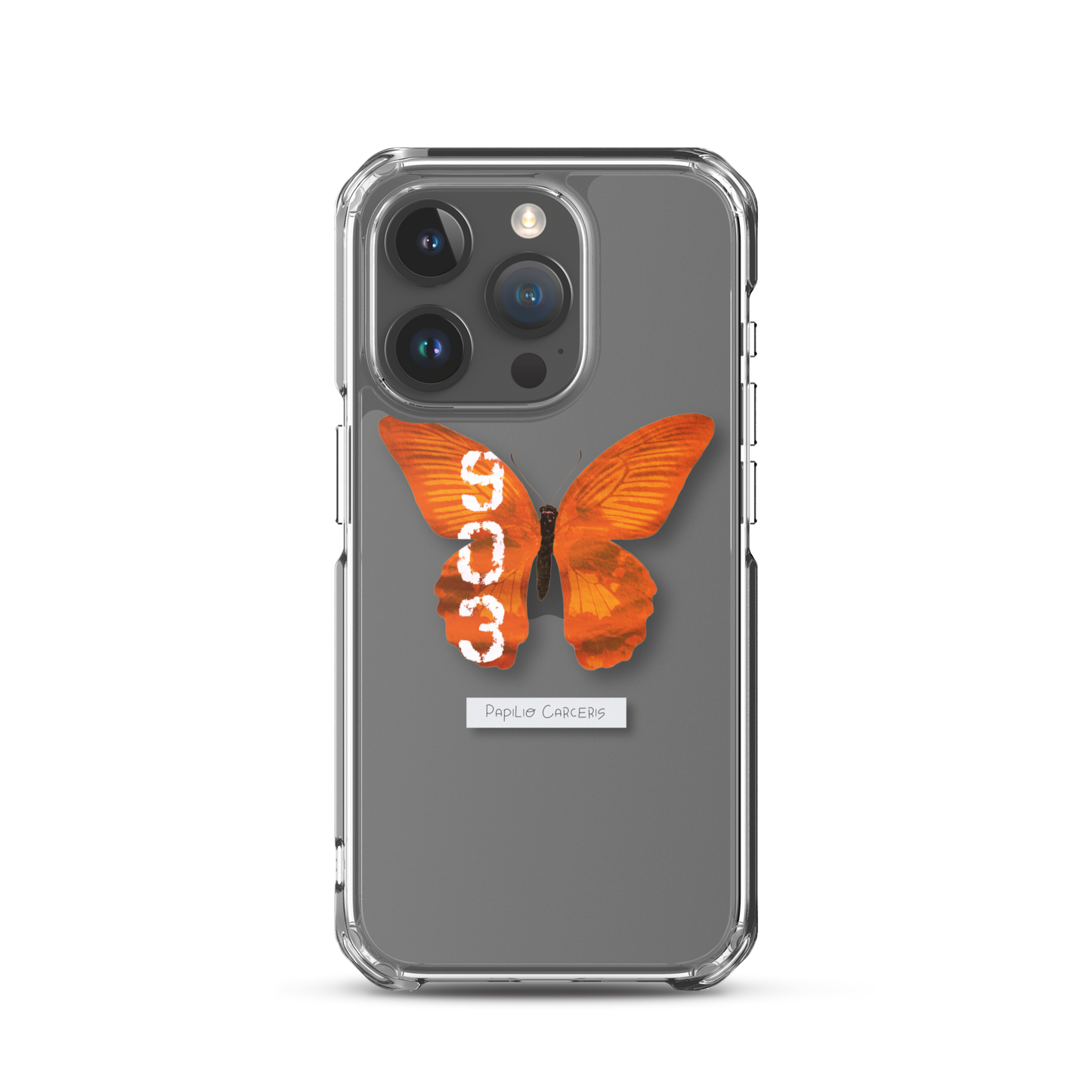 "Hard Time" Clear Phone Case