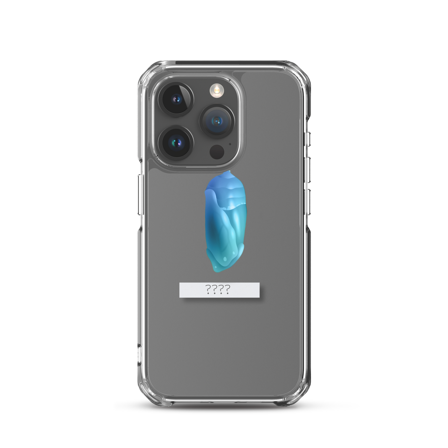 "Chrysalis" Clear Phone Case
