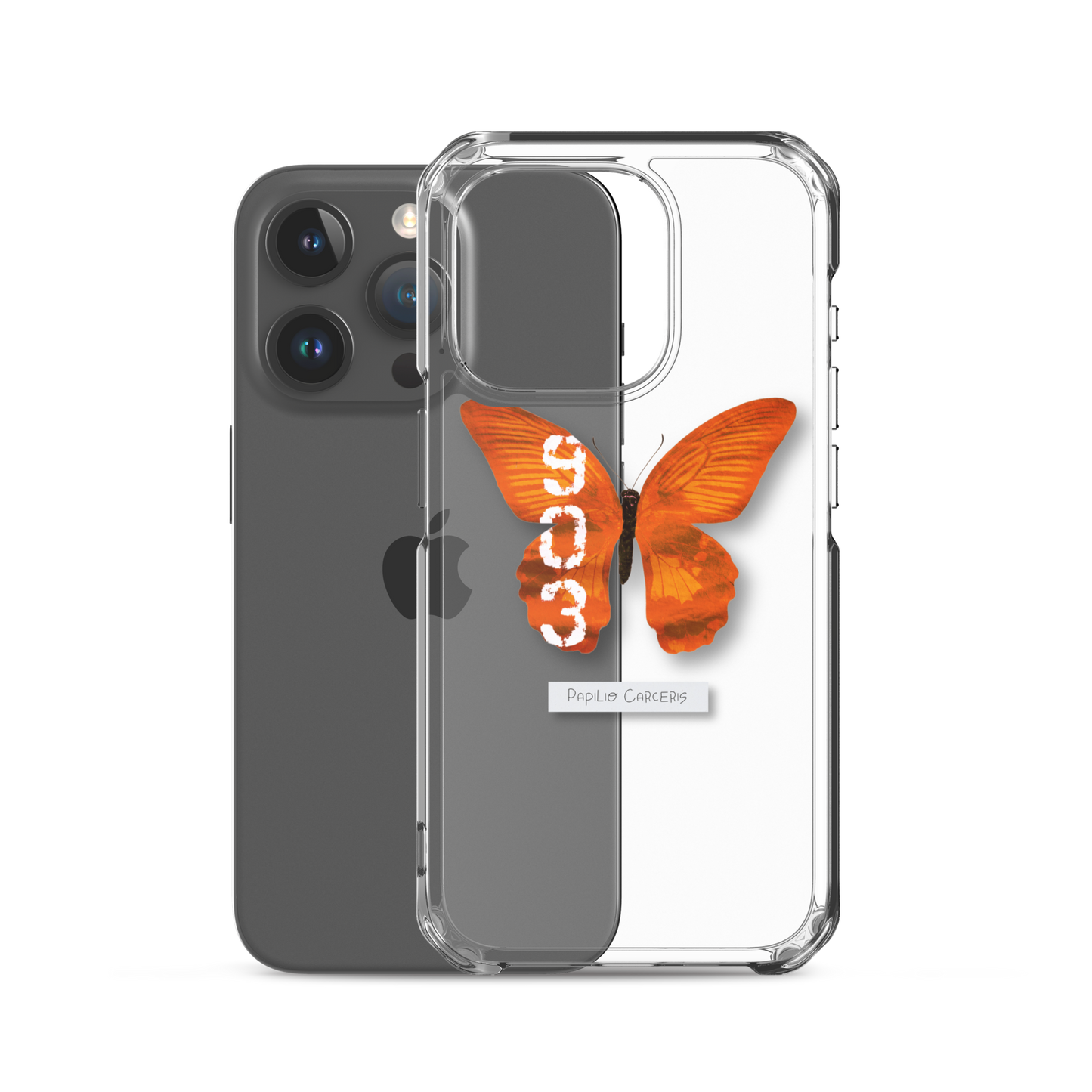 "Hard Time" Clear Phone Case