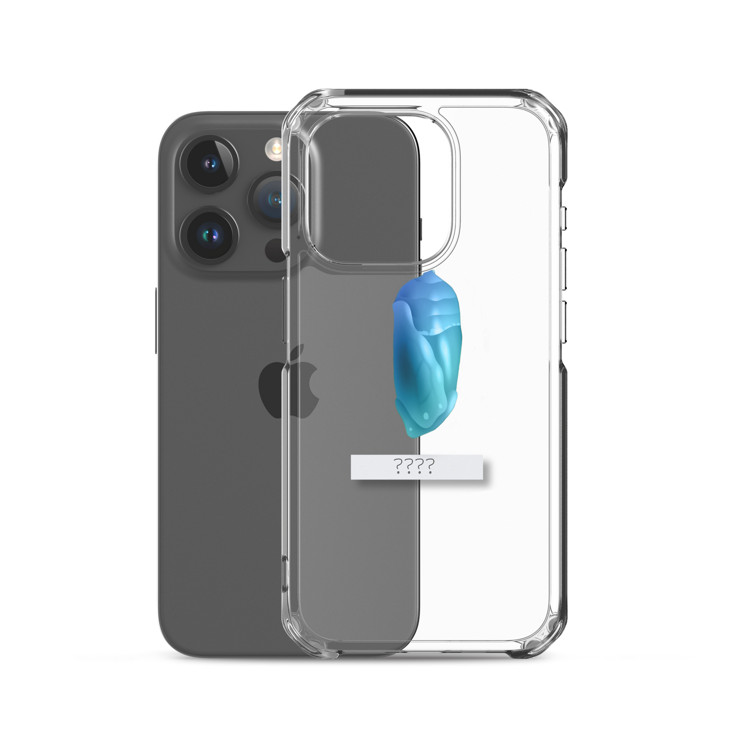 "Chrysalis" Clear Phone Case