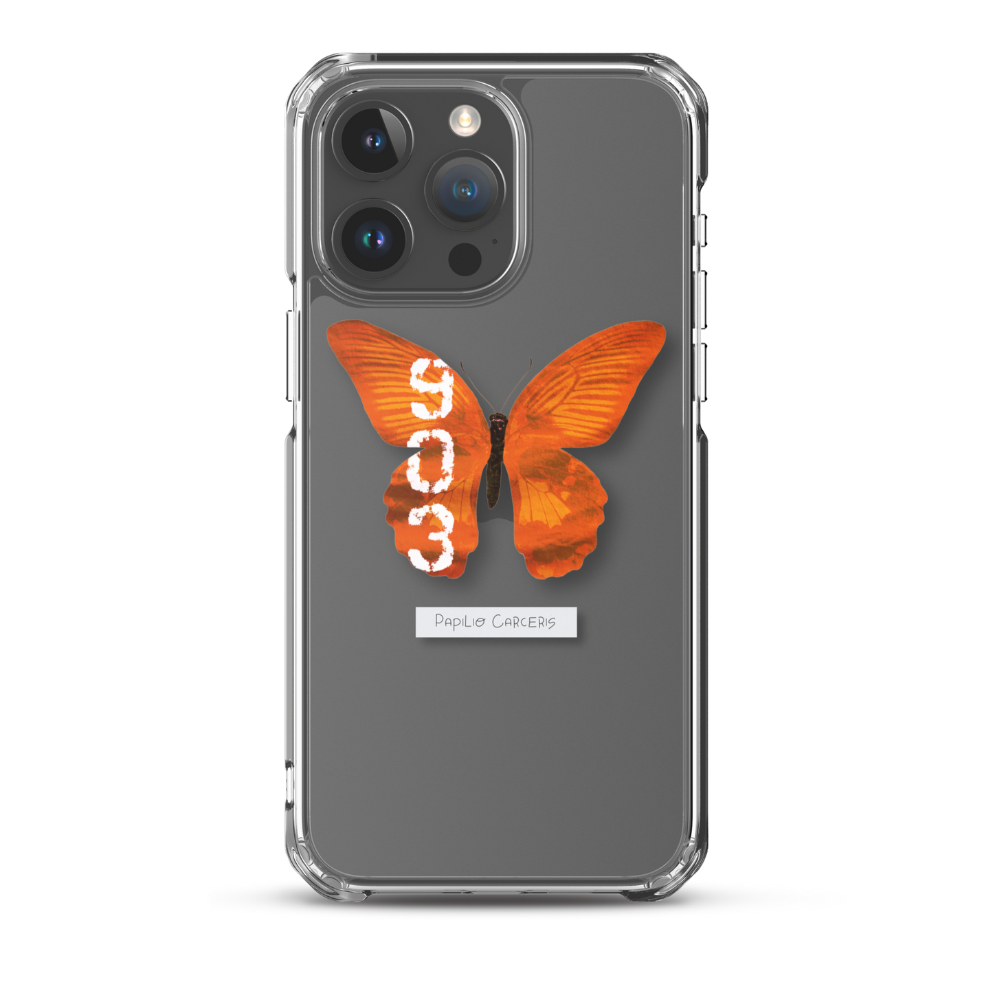 "Hard Time" Clear Phone Case
