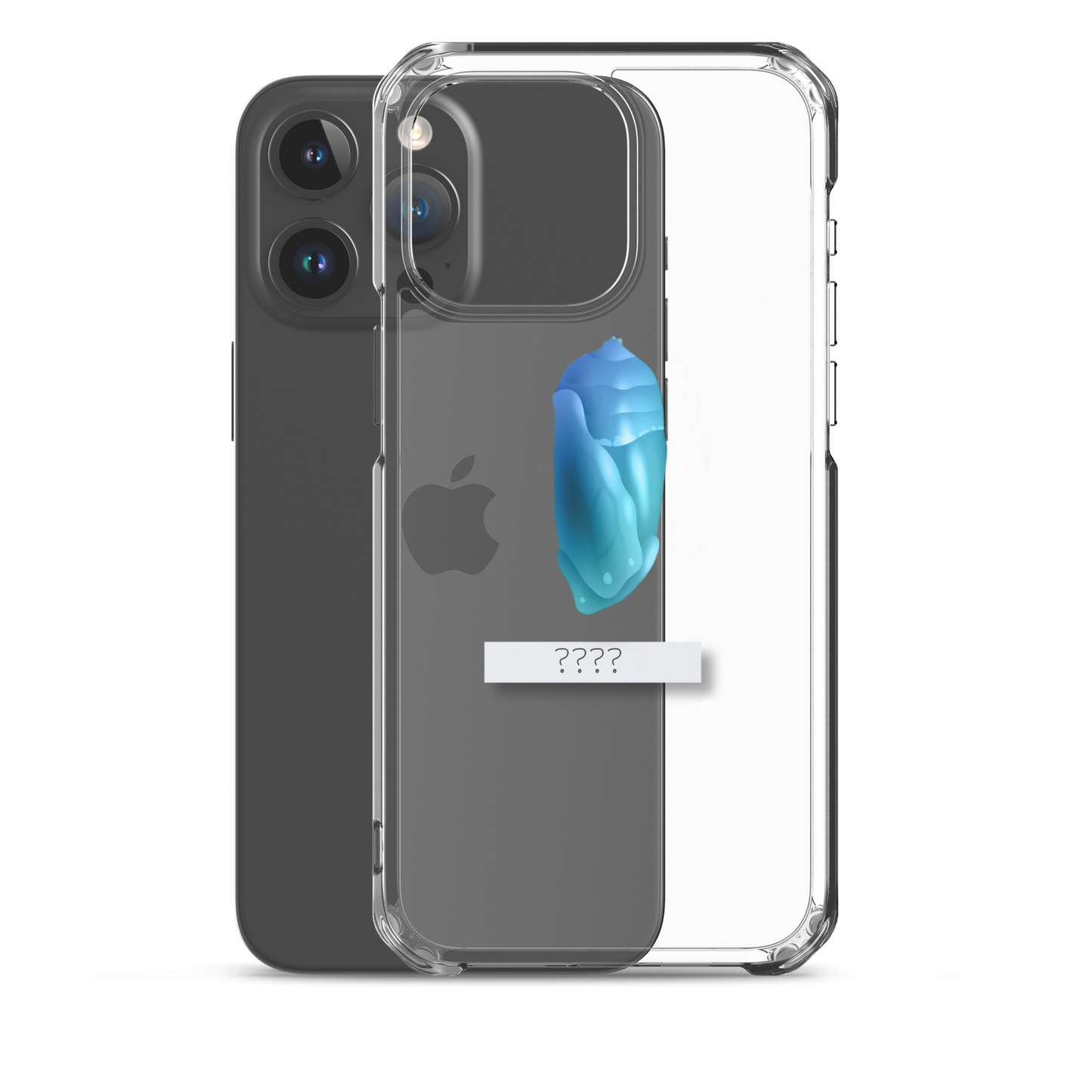 "Chrysalis" Clear Phone Case