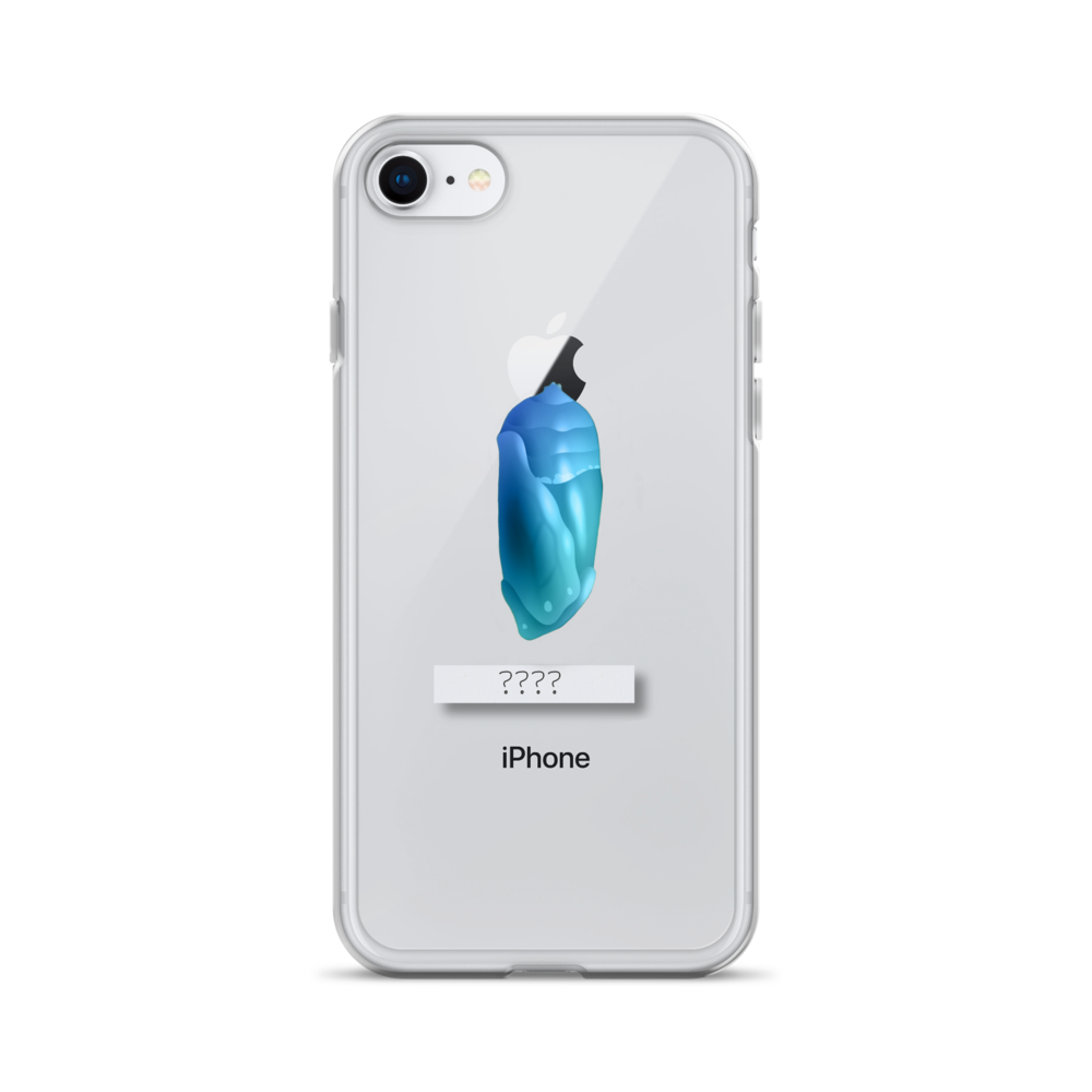 "Chrysalis" Clear Phone Case