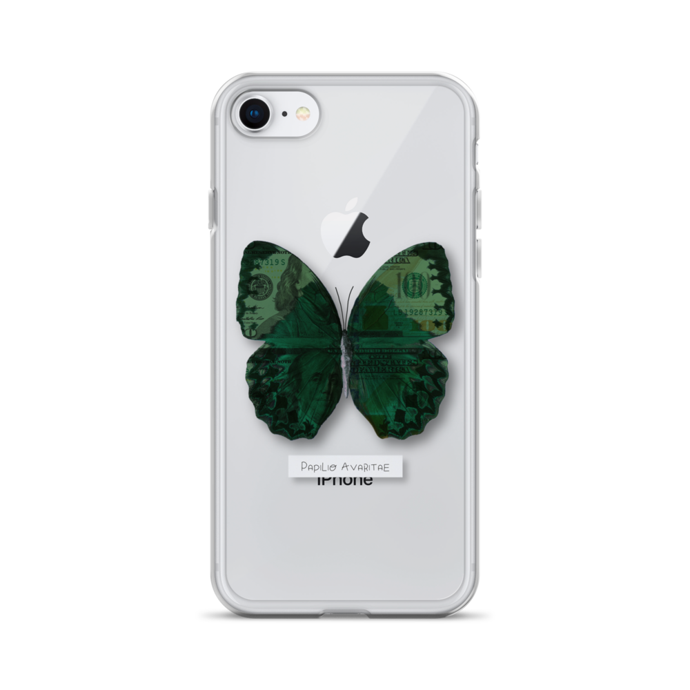 "The Cash Grab" Clear Phone Case