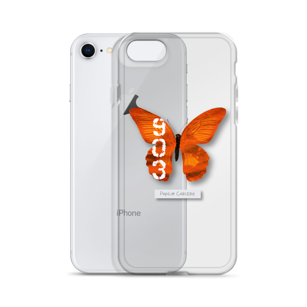 "Hard Time" Clear Phone Case
