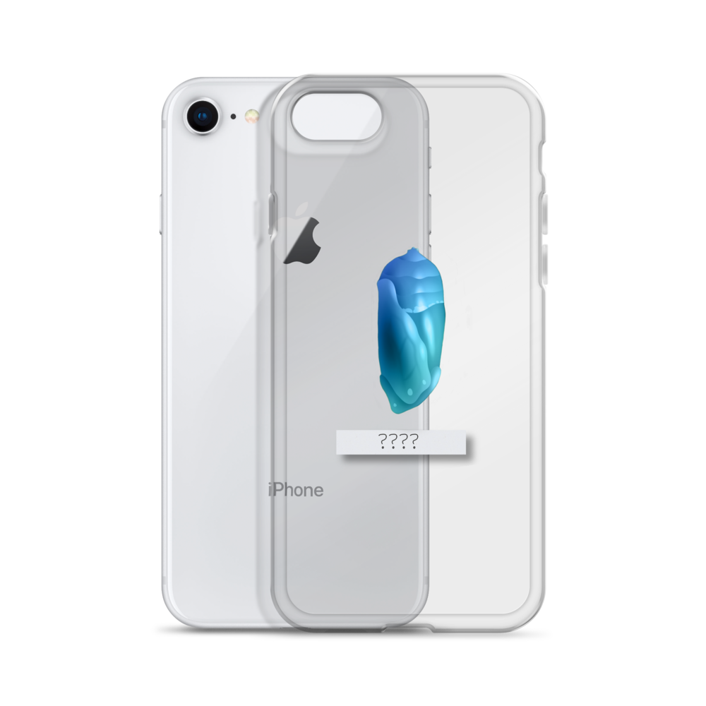 "Chrysalis" Clear Phone Case