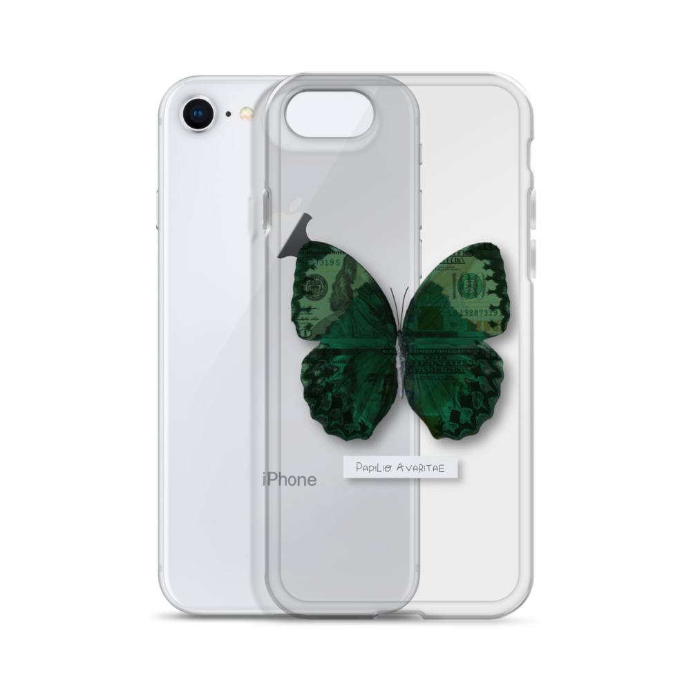 "The Cash Grab" Clear Phone Case