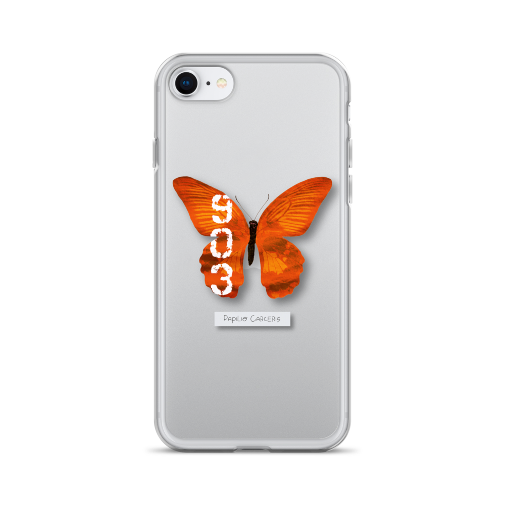 "Hard Time" Clear Phone Case