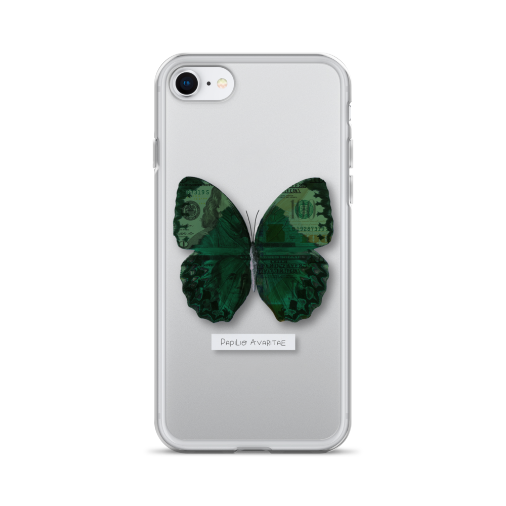"The Cash Grab" Clear Phone Case