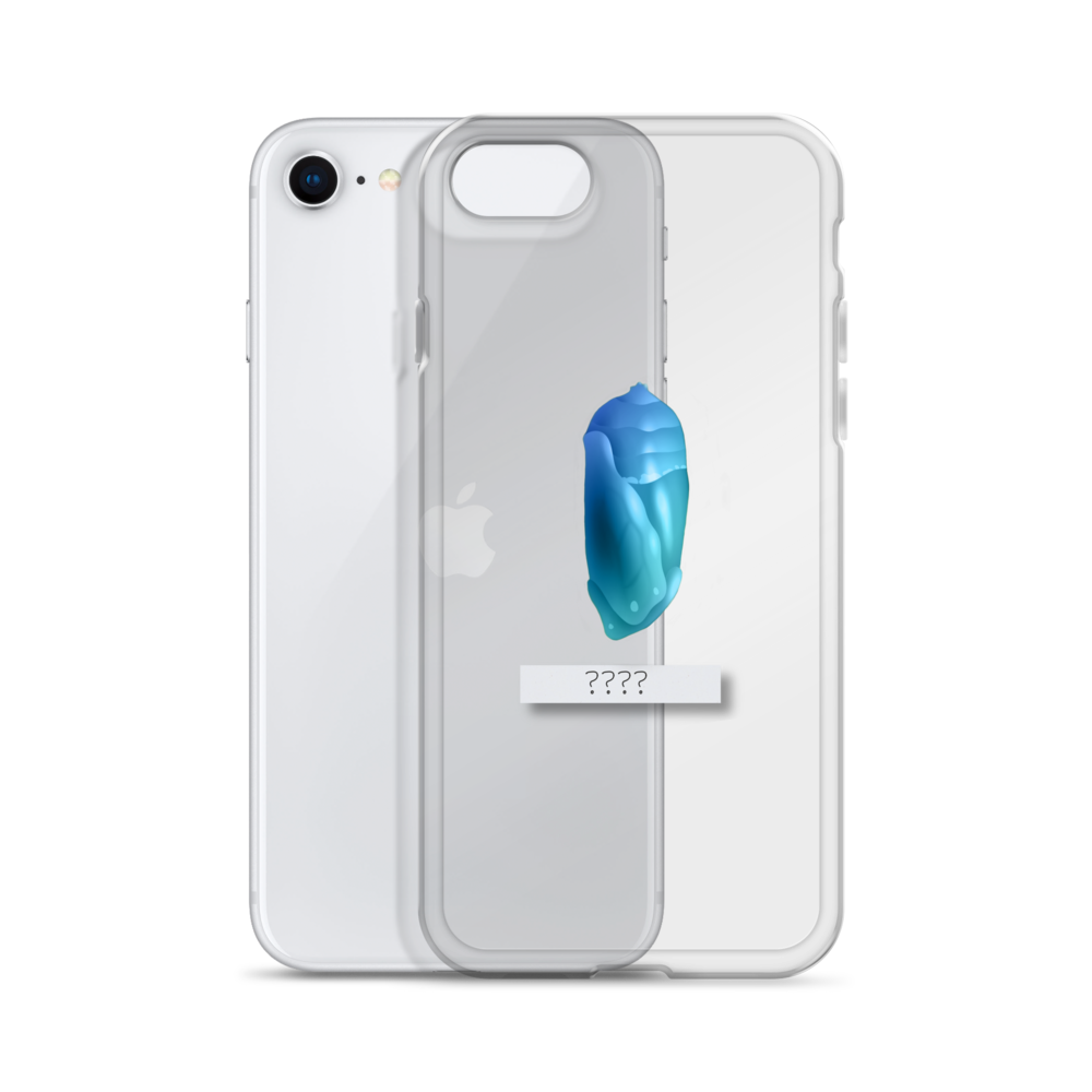 "Chrysalis" Clear Phone Case