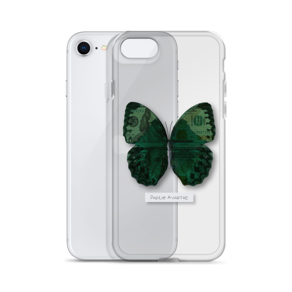 "The Cash Grab" Clear Phone Case