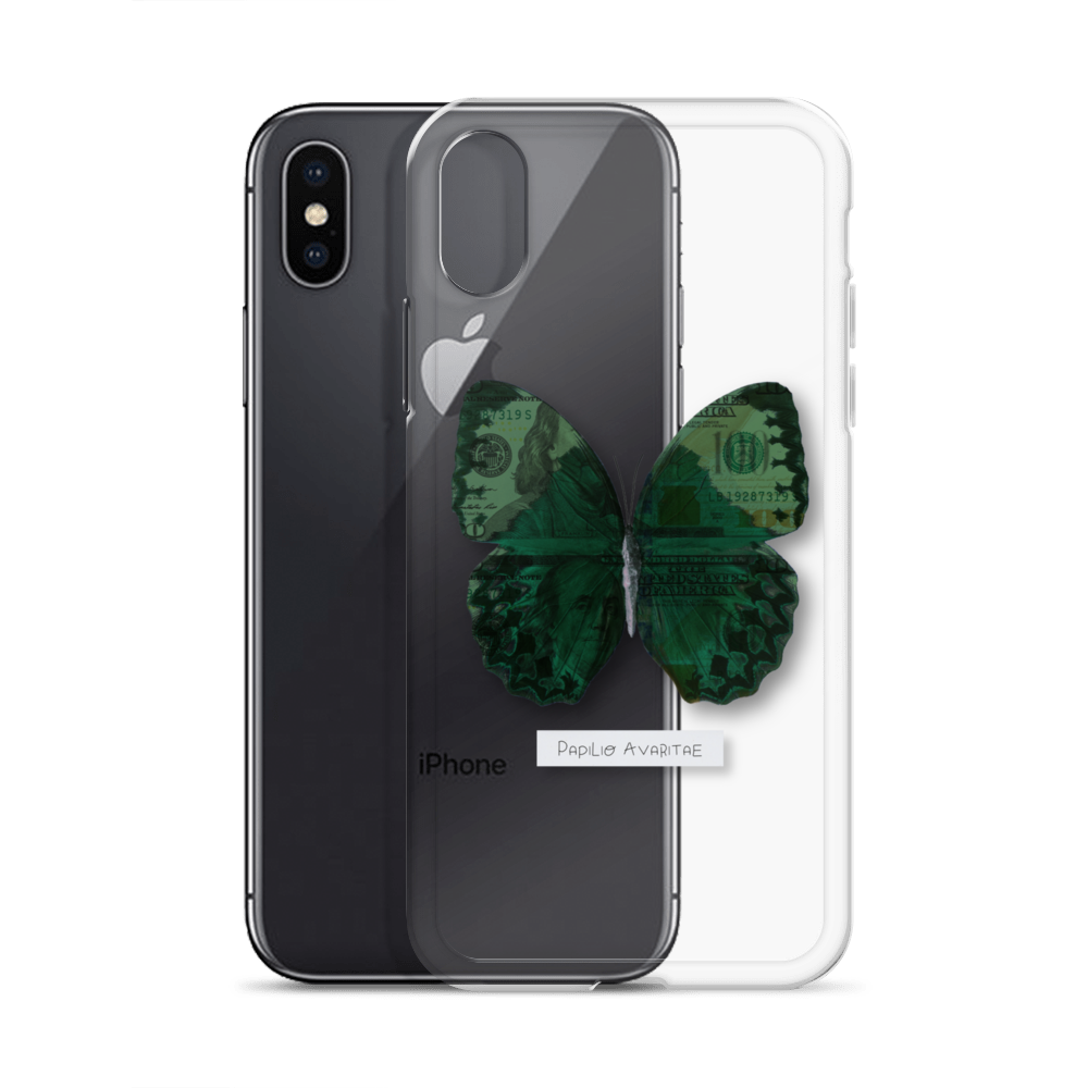 "The Cash Grab" Clear Phone Case