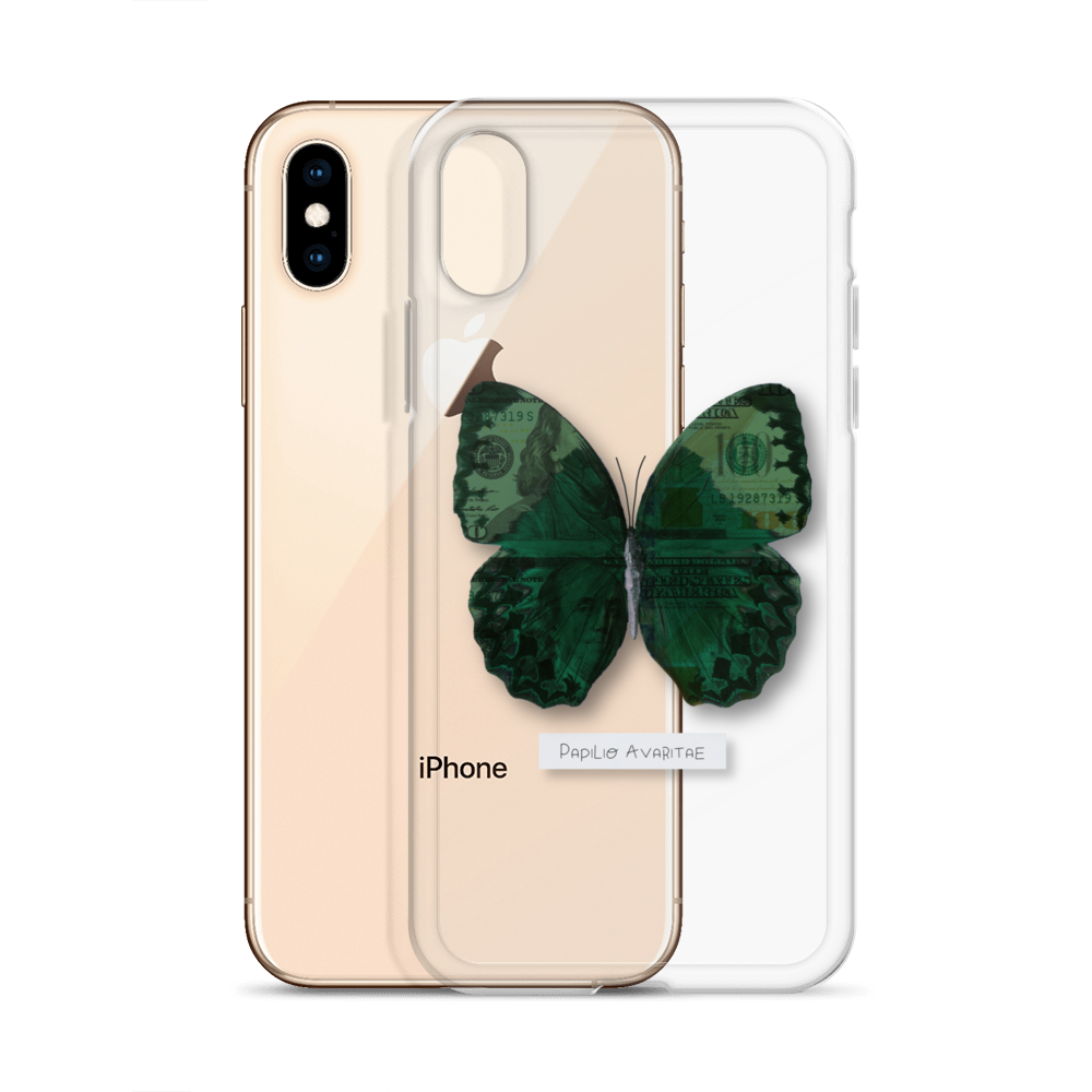 "The Cash Grab" Clear Phone Case