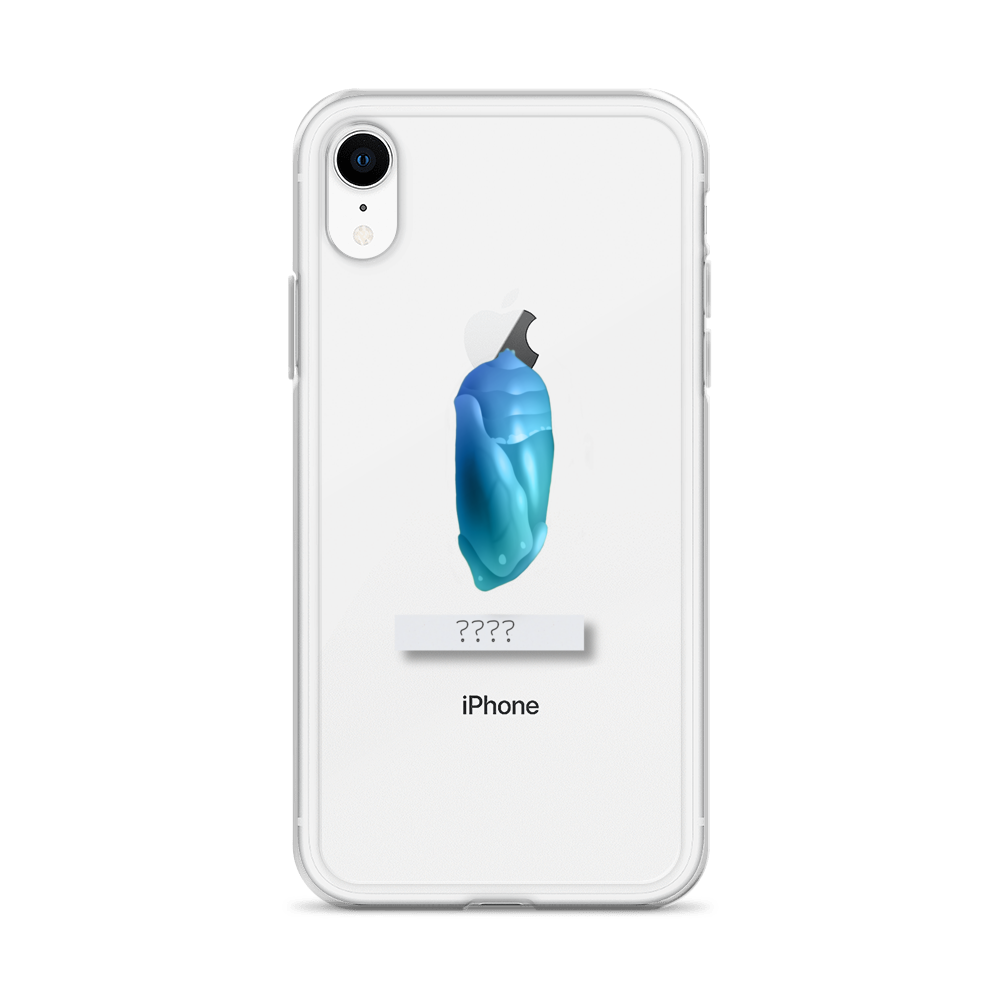 "Chrysalis" Clear Phone Case