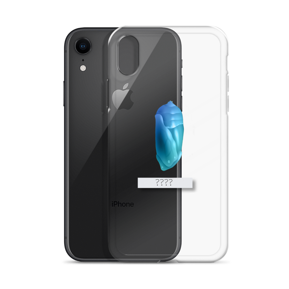 "Chrysalis" Clear Phone Case