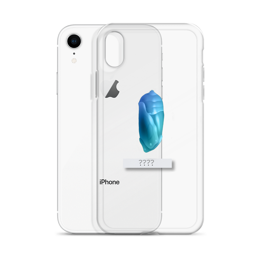 "Chrysalis" Clear Phone Case