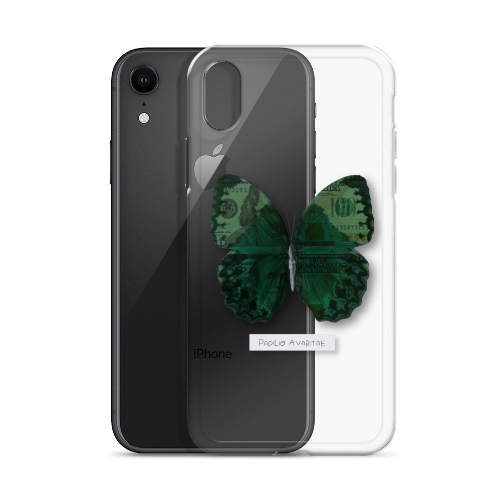 "The Cash Grab" Clear Phone Case
