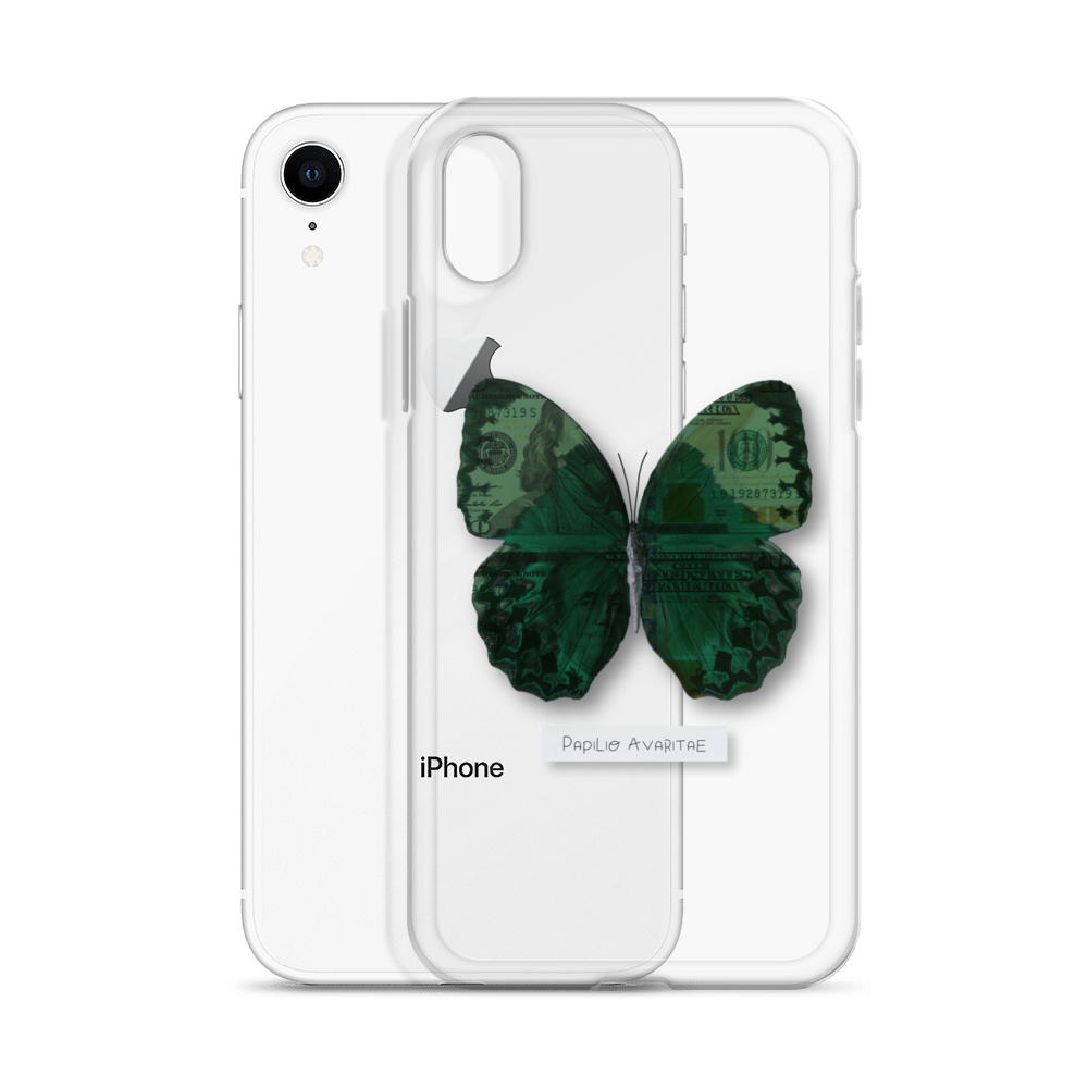 "The Cash Grab" Clear Phone Case