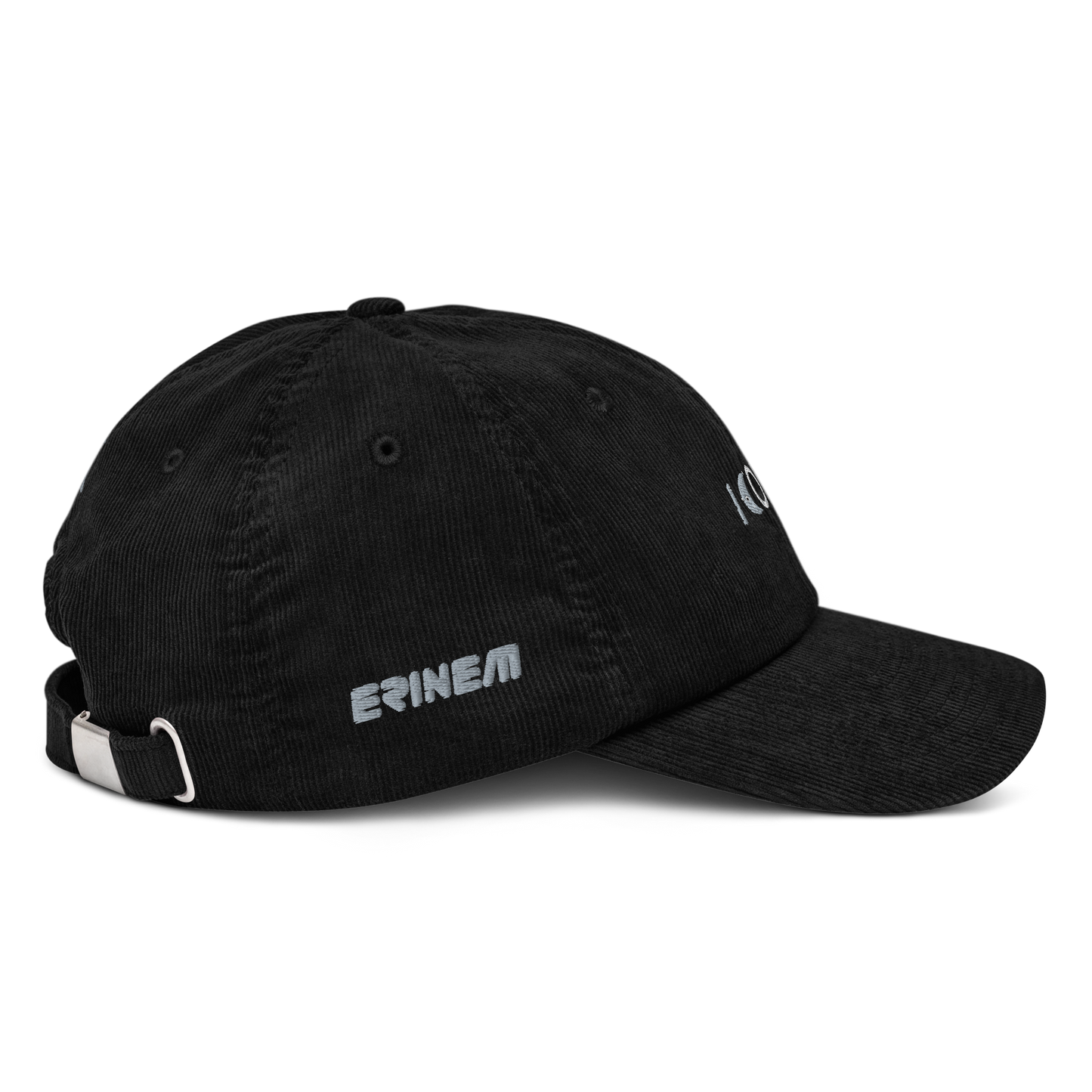 Iconic! Embroidered Corduroy Hat