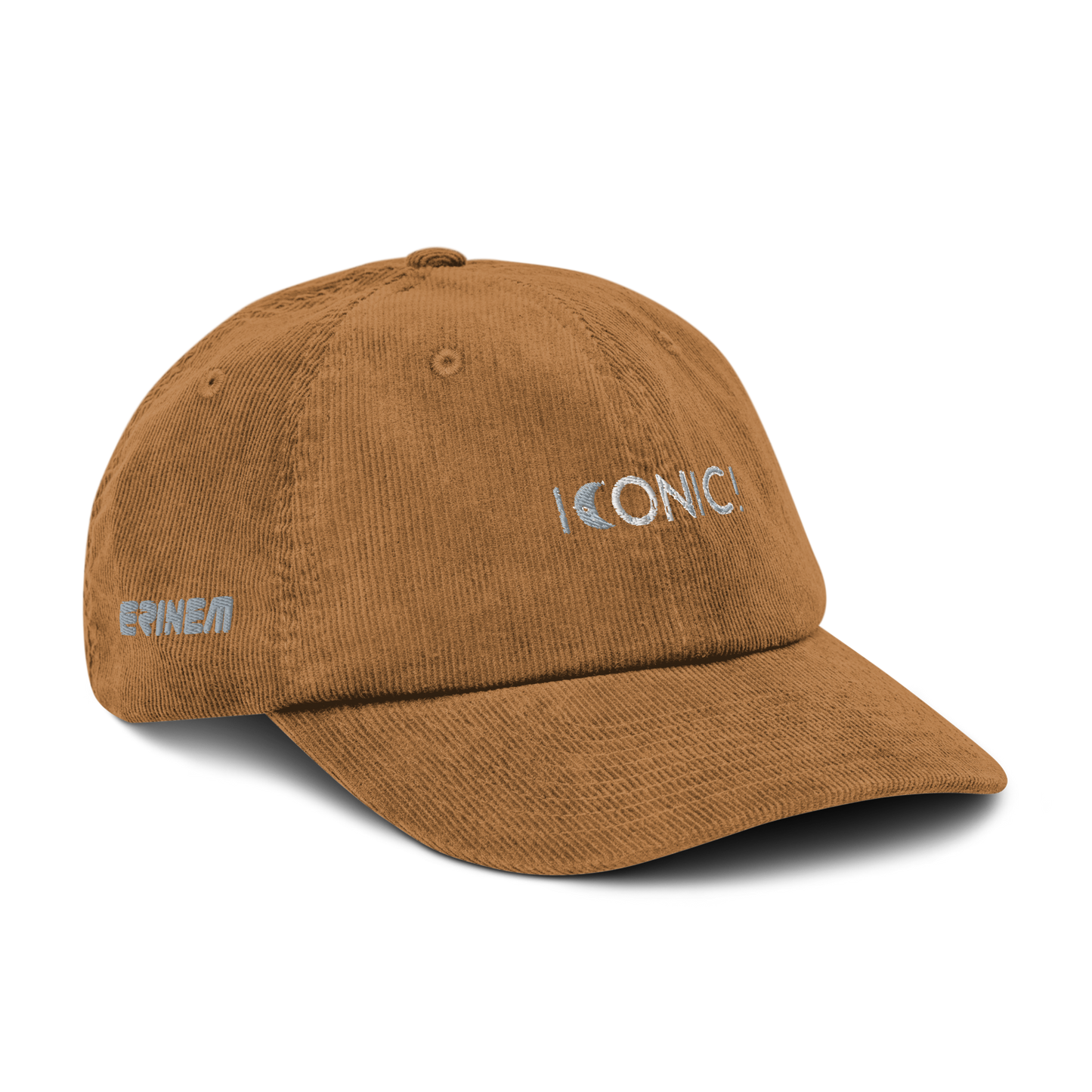 Iconic! Embroidered Corduroy Hat