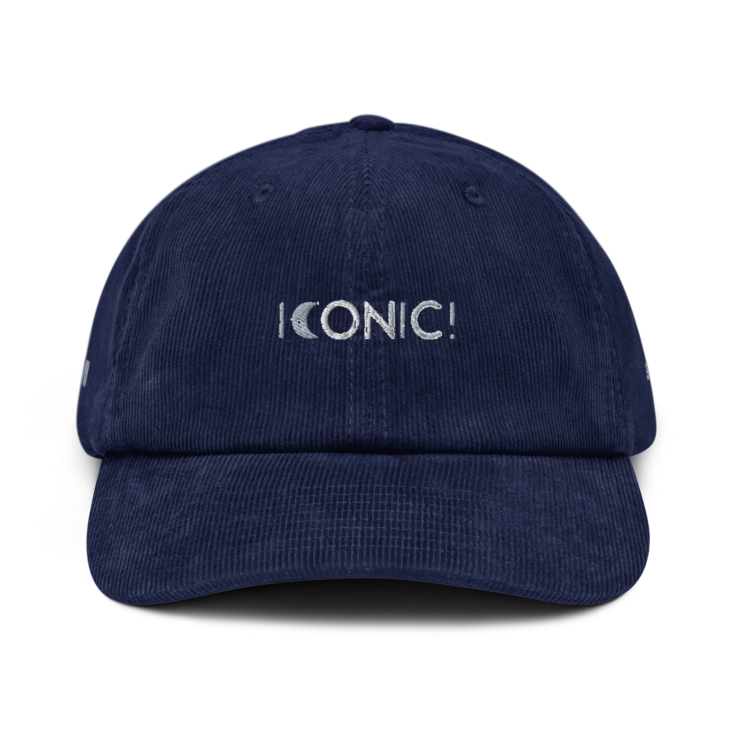 Iconic! Embroidered Corduroy Hat