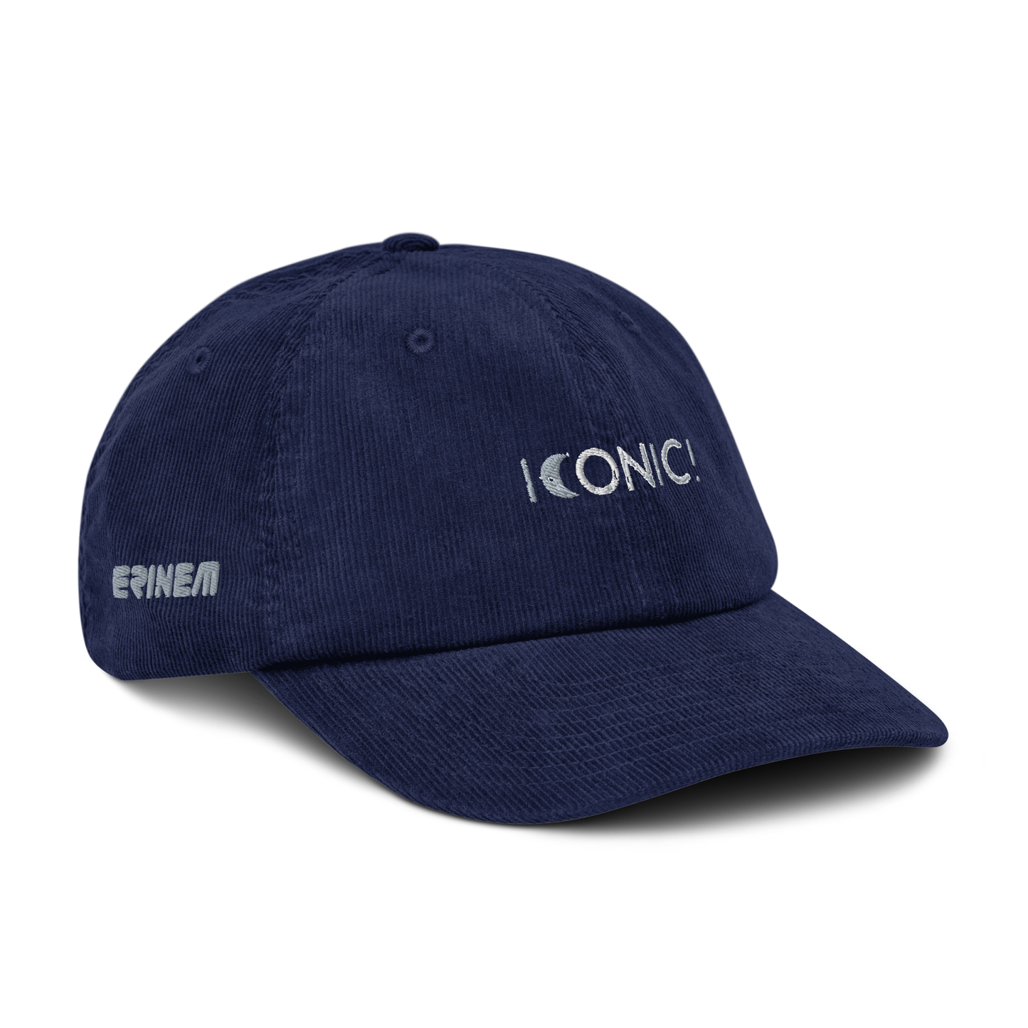 Iconic! Embroidered Corduroy Hat