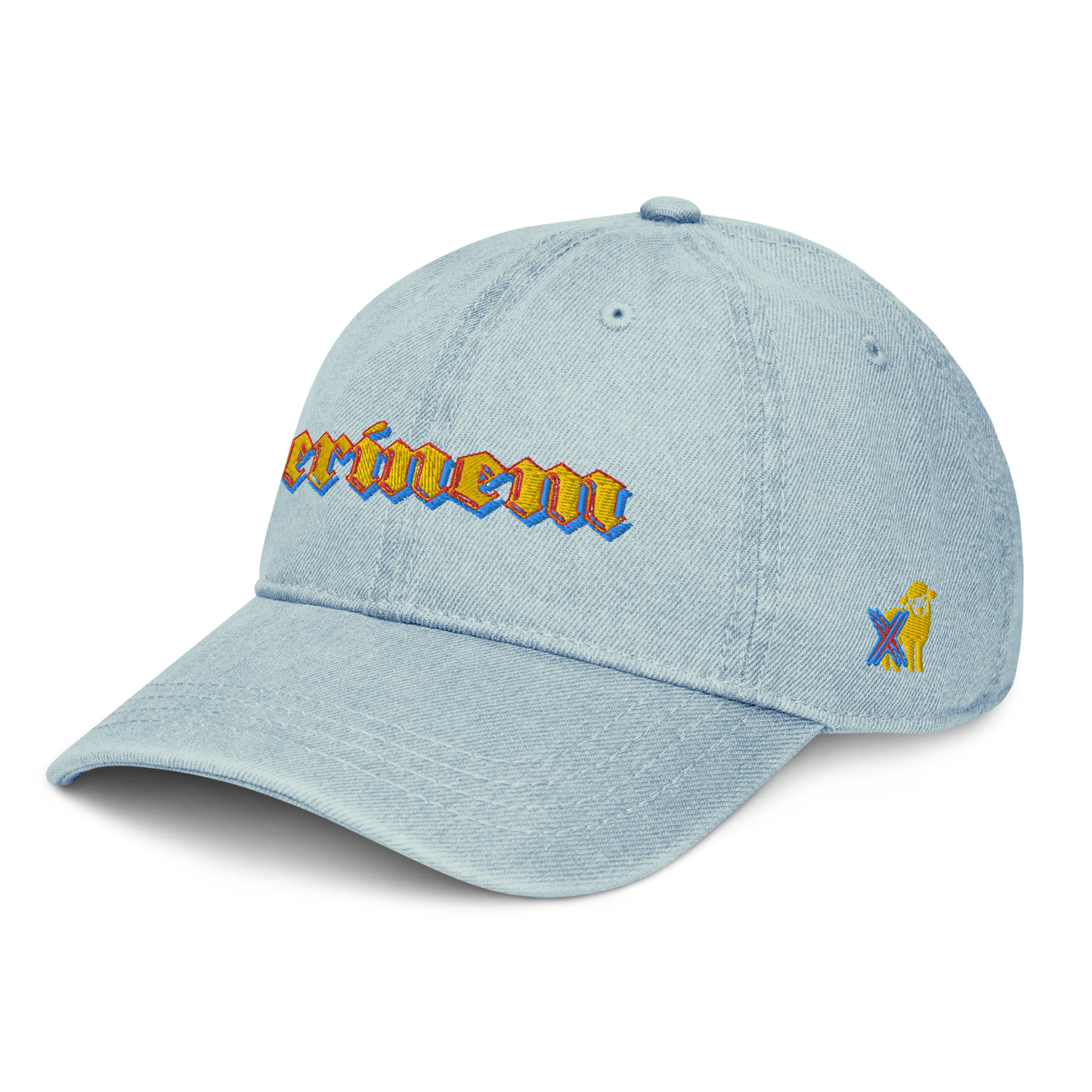 “No Sheep” Denim Dad Hat