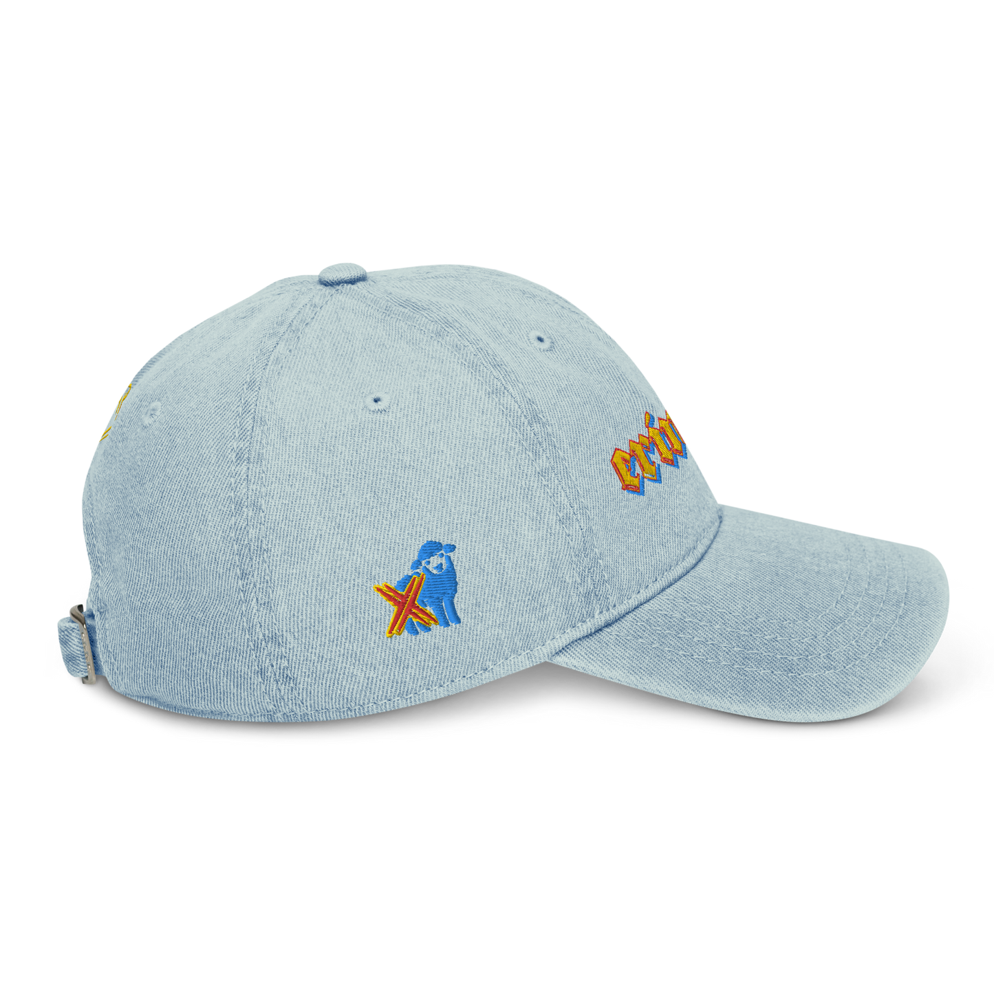 “No Sheep” Denim Dad Hat