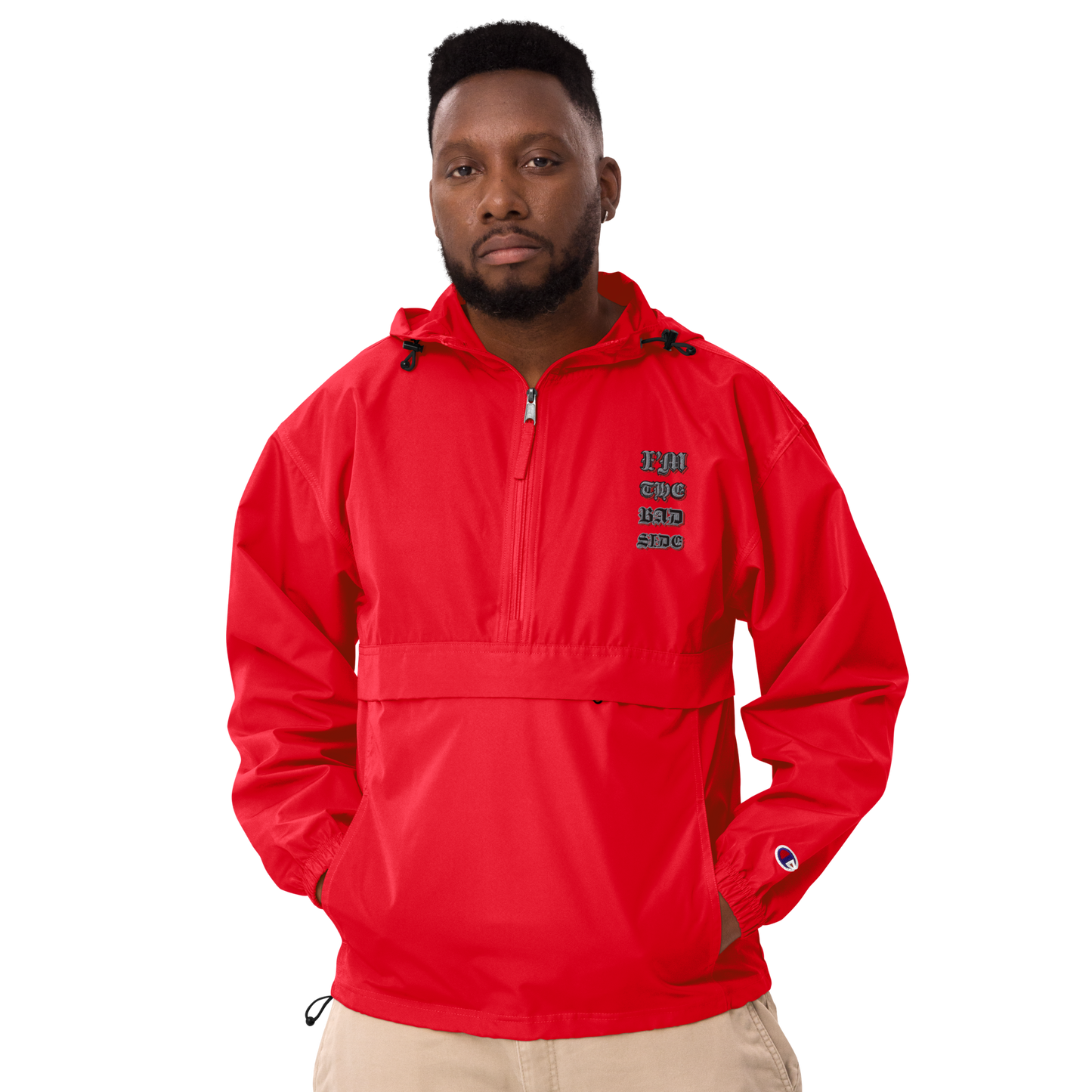 The Bad Side x Champion Embroidered Jacket