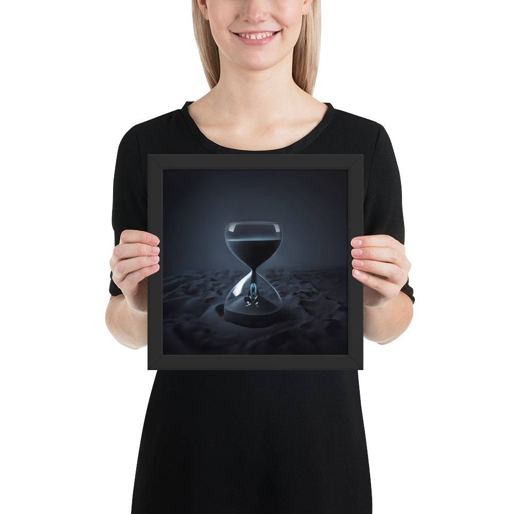 “Time Spent” Framed Poster