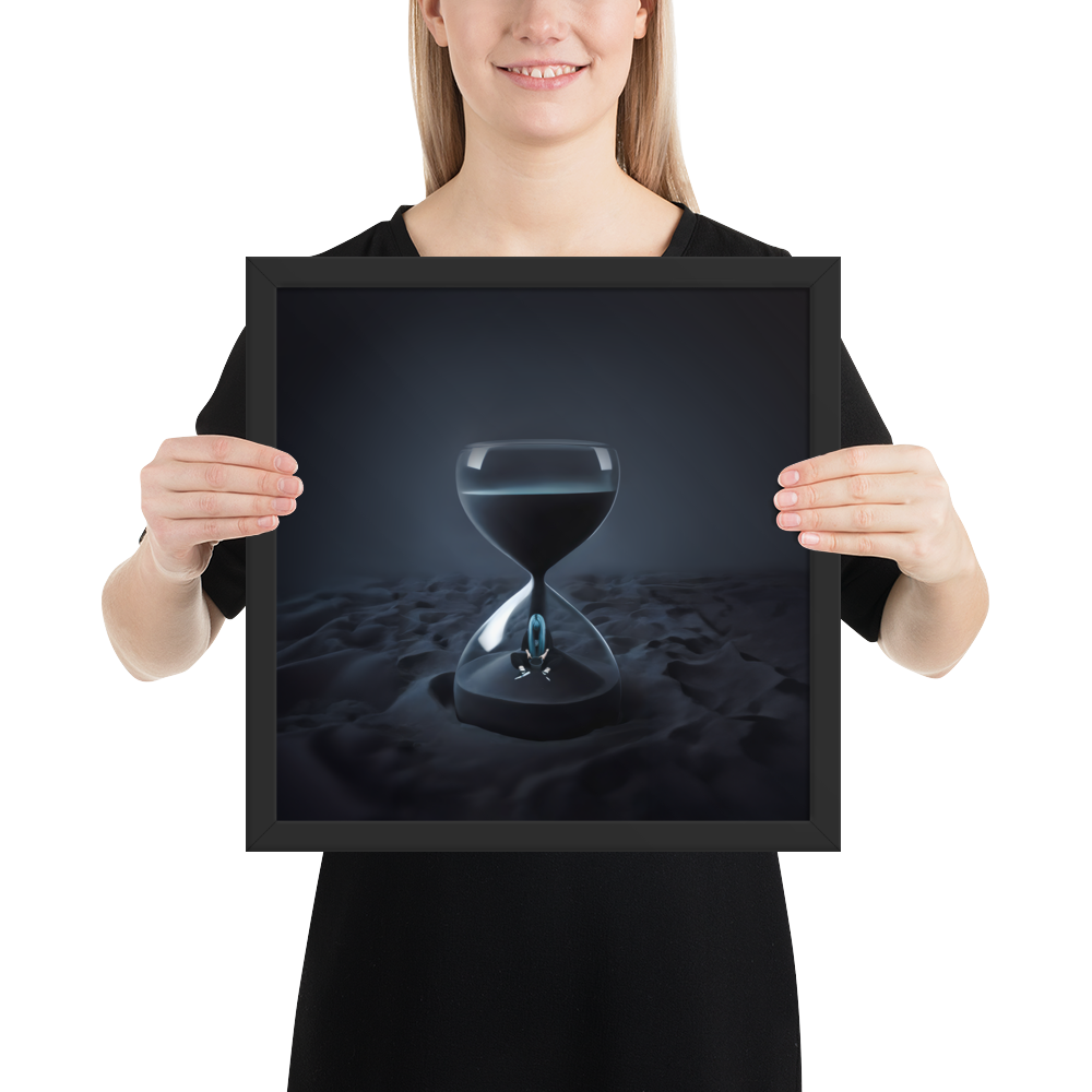 “Time Spent” Framed Poster