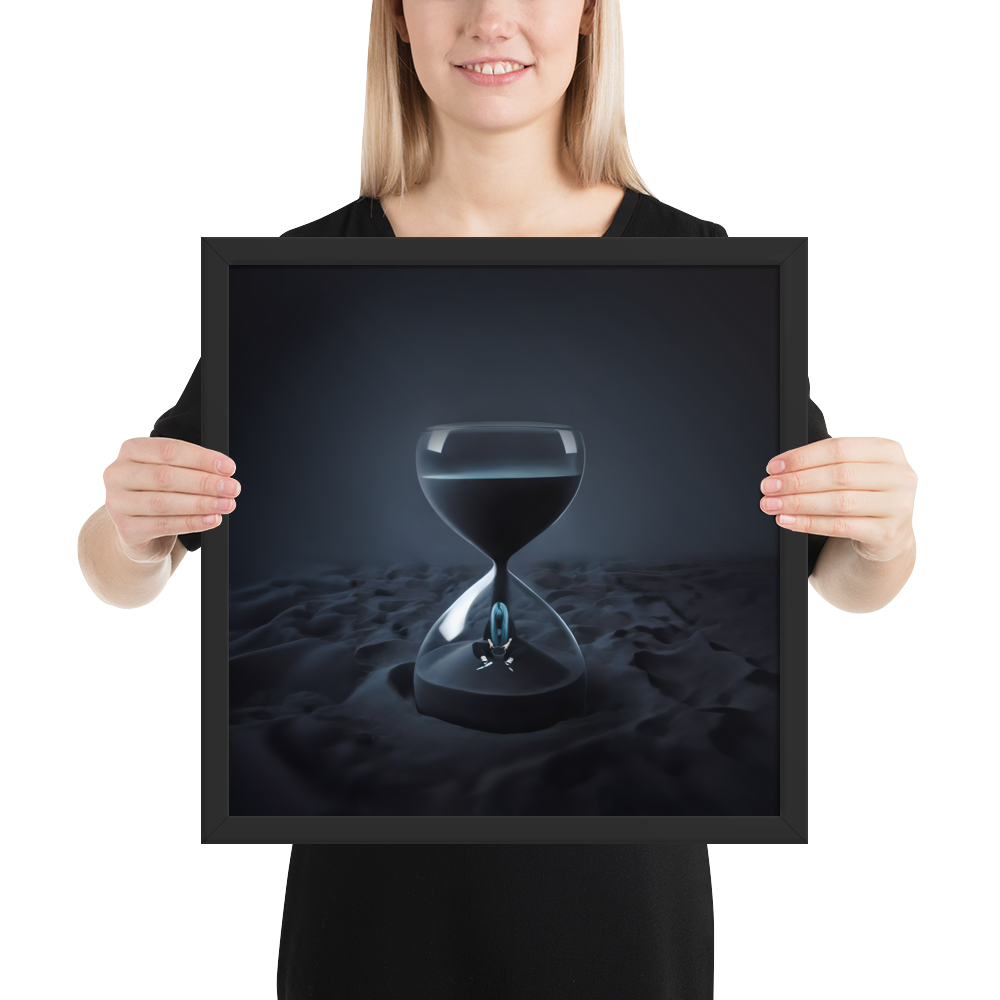 “Time Spent” Framed Poster